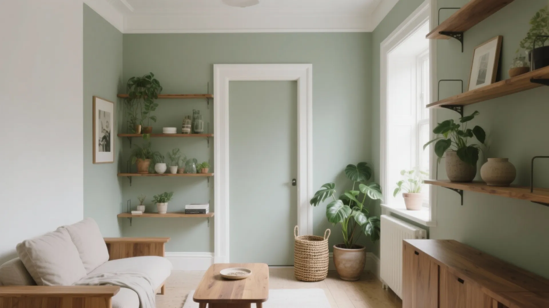 Soft Sage and Quiet Neutrals