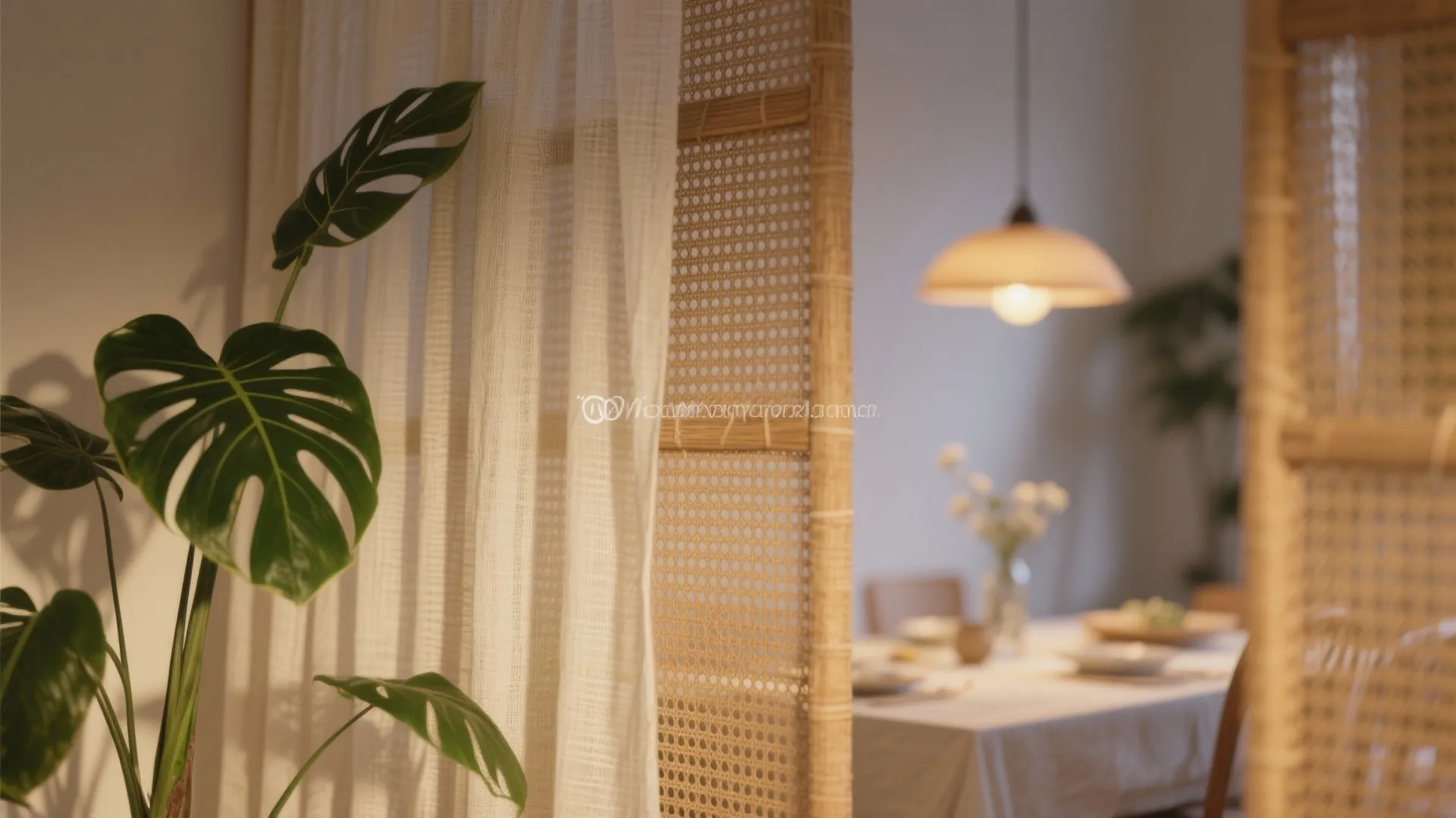 Soft Screens, Greenery, and Textiles for Gentle Separation