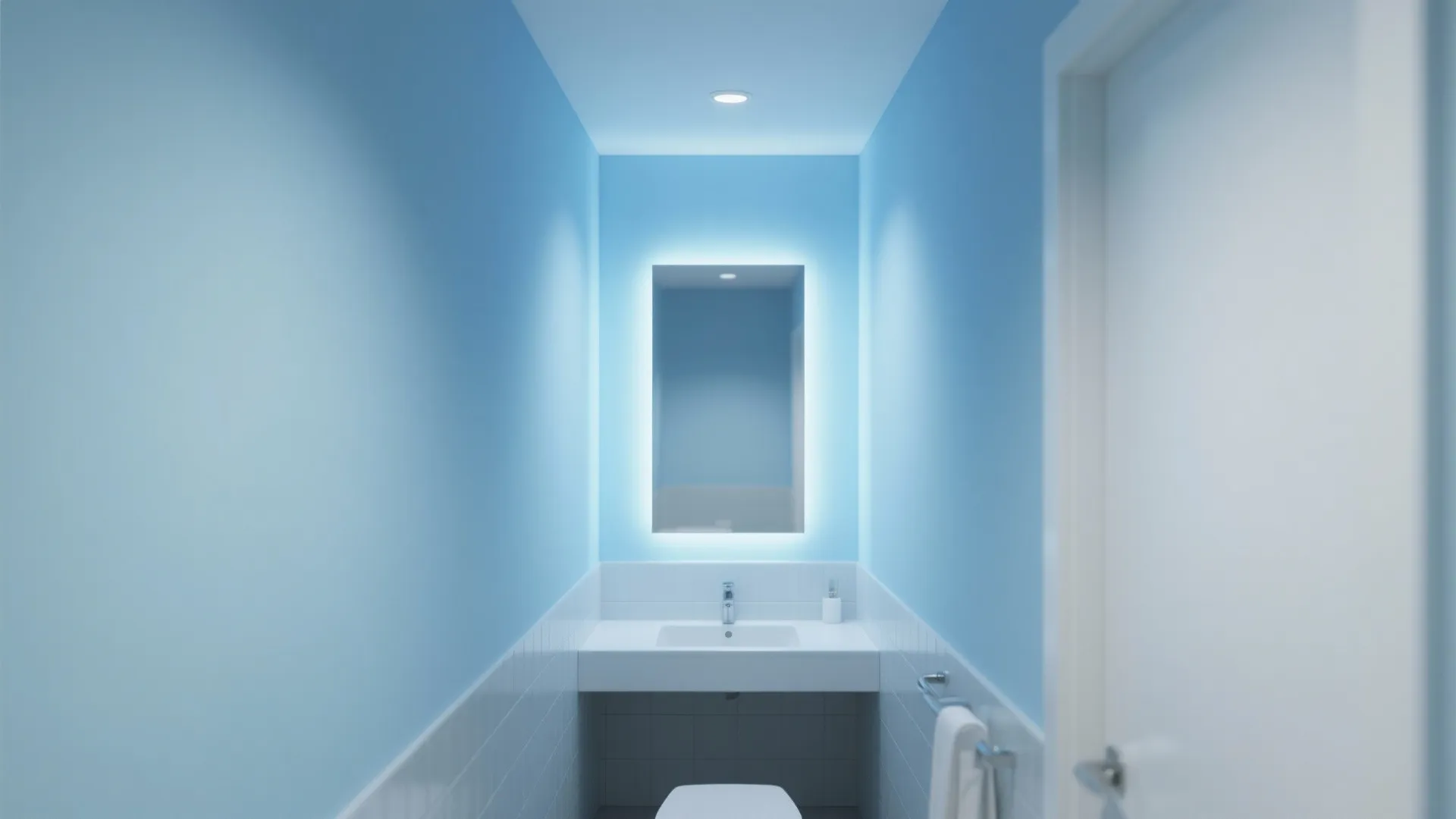 1. Soft Sky Blue for an Airy Feel