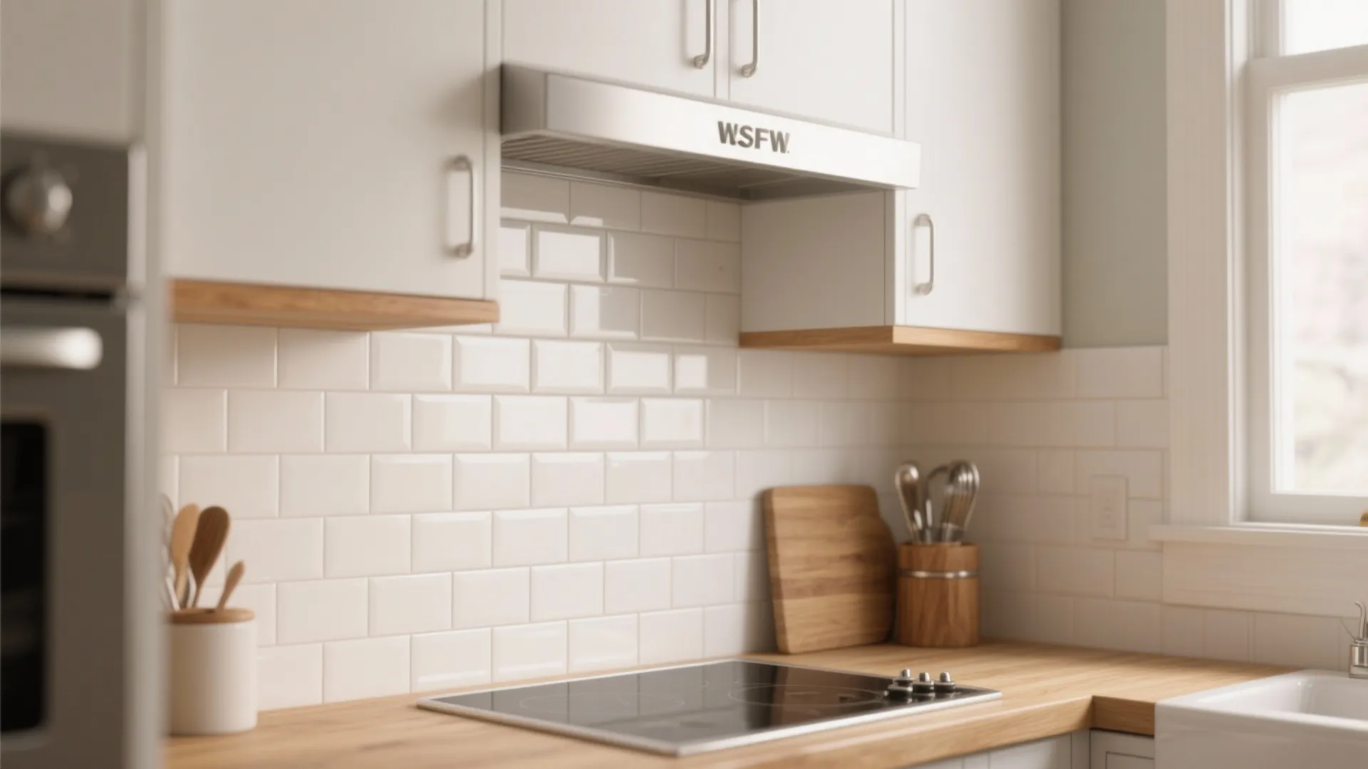 Soft White Subway Tiles (But Smarter)