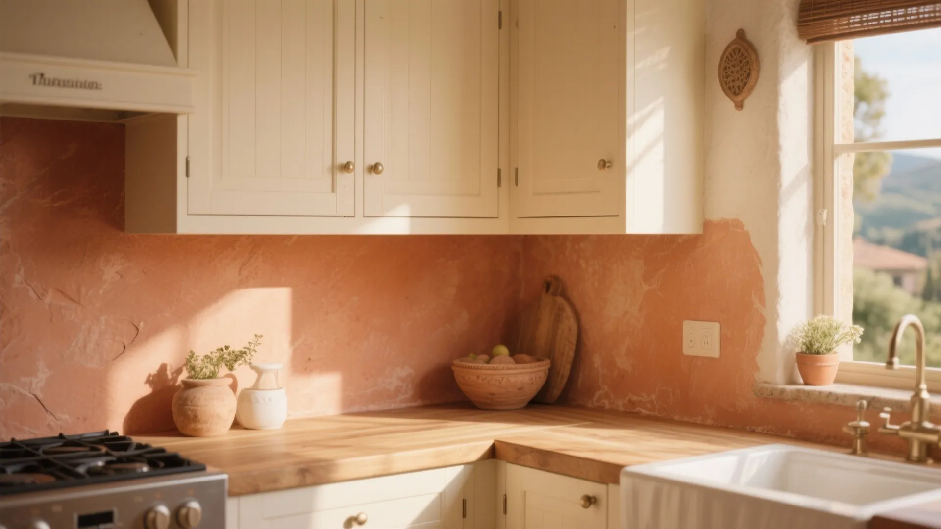 1. Soft Terracotta Glow