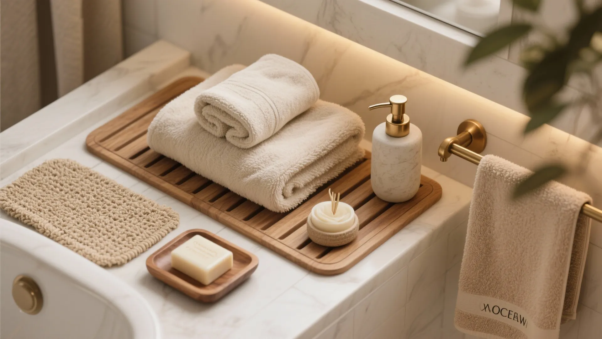 4. Soft Textiles, Layered Towels and Heated Elements