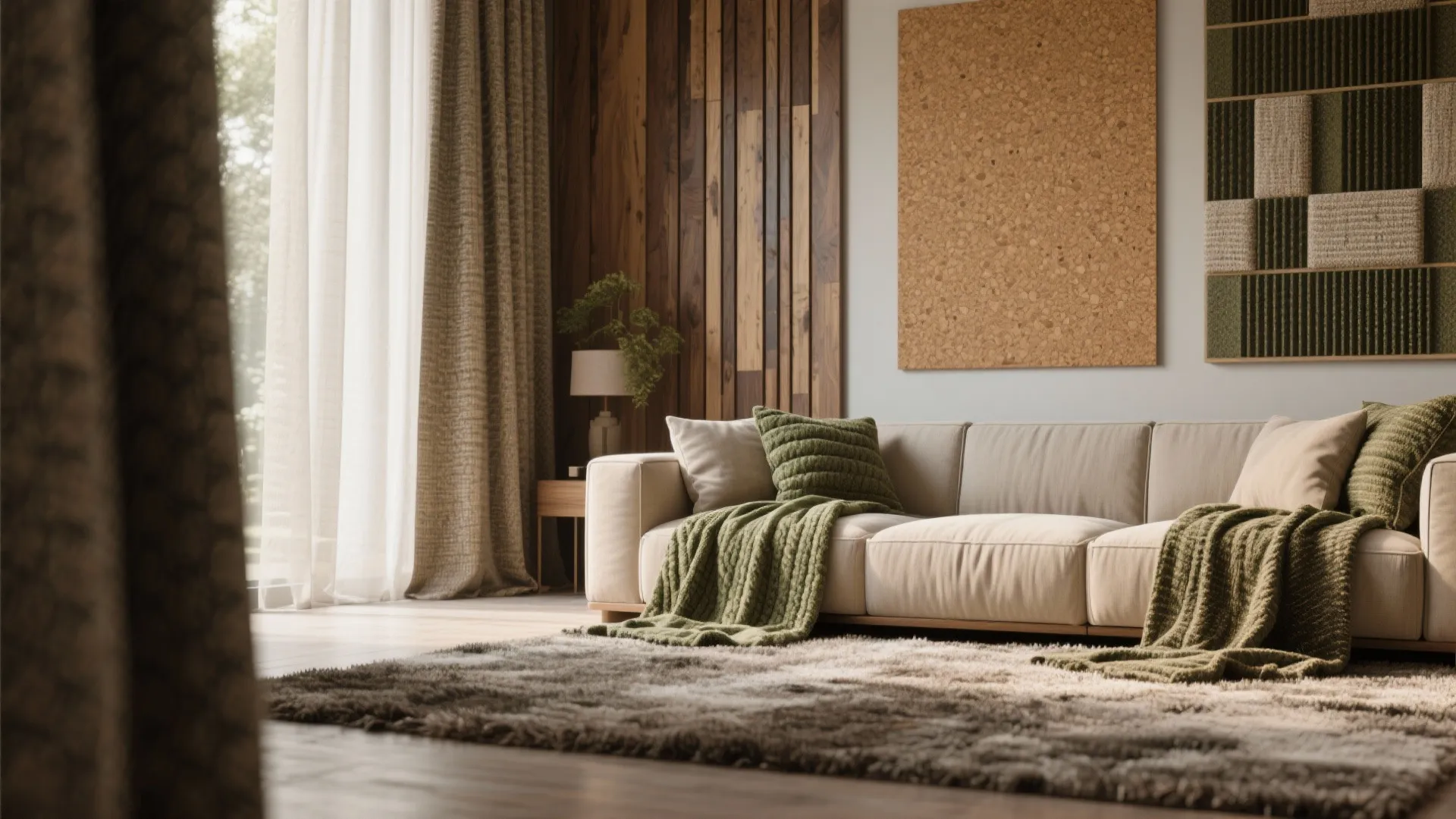 5) Warm up acoustics and textures