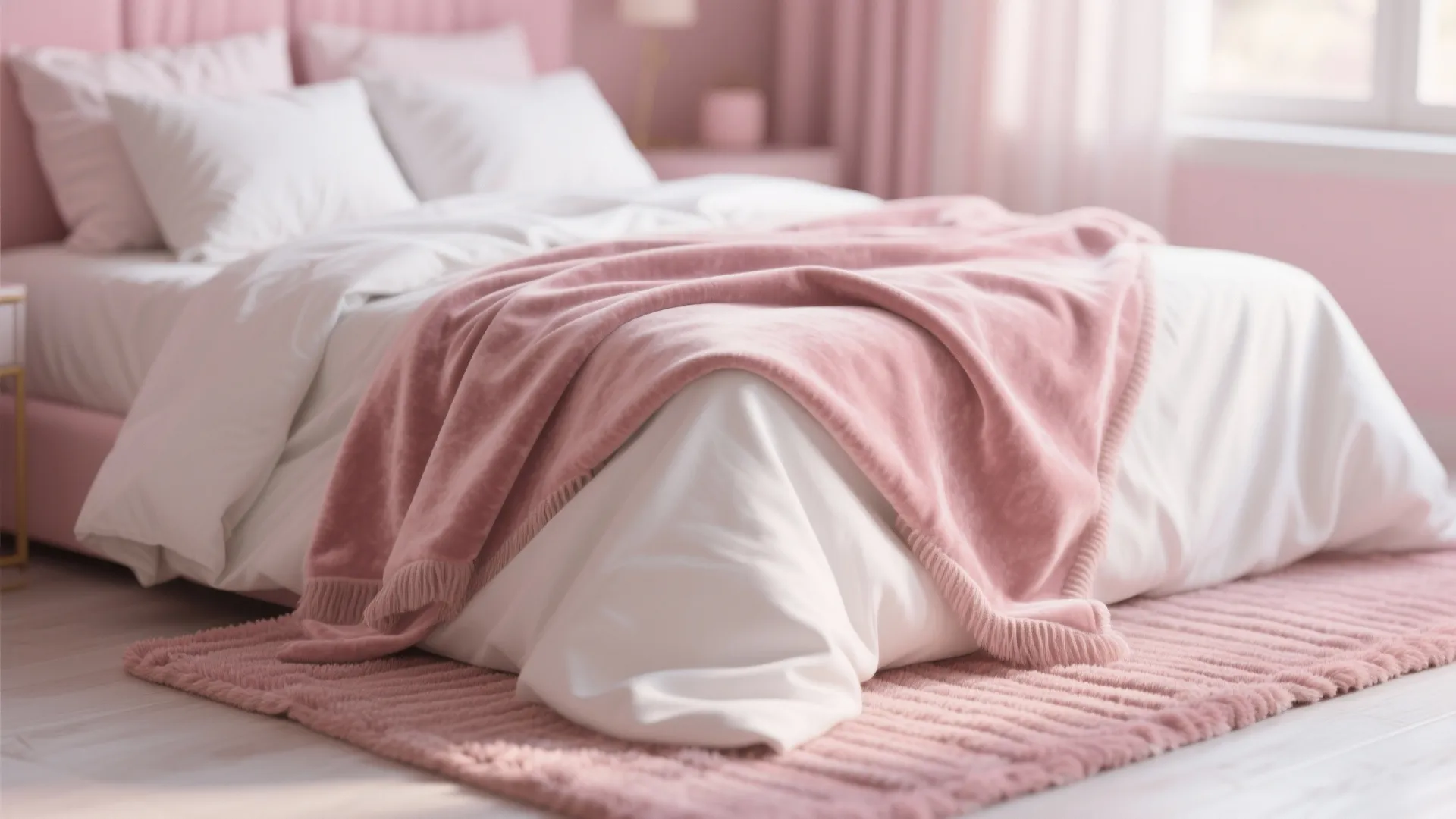 Pink and White Bedroom Decor: 5 Inspiring Ideas: Cozy, chic and compact: five pink and white bedroom decor ideas I use to make small rooms feel luxe and livable