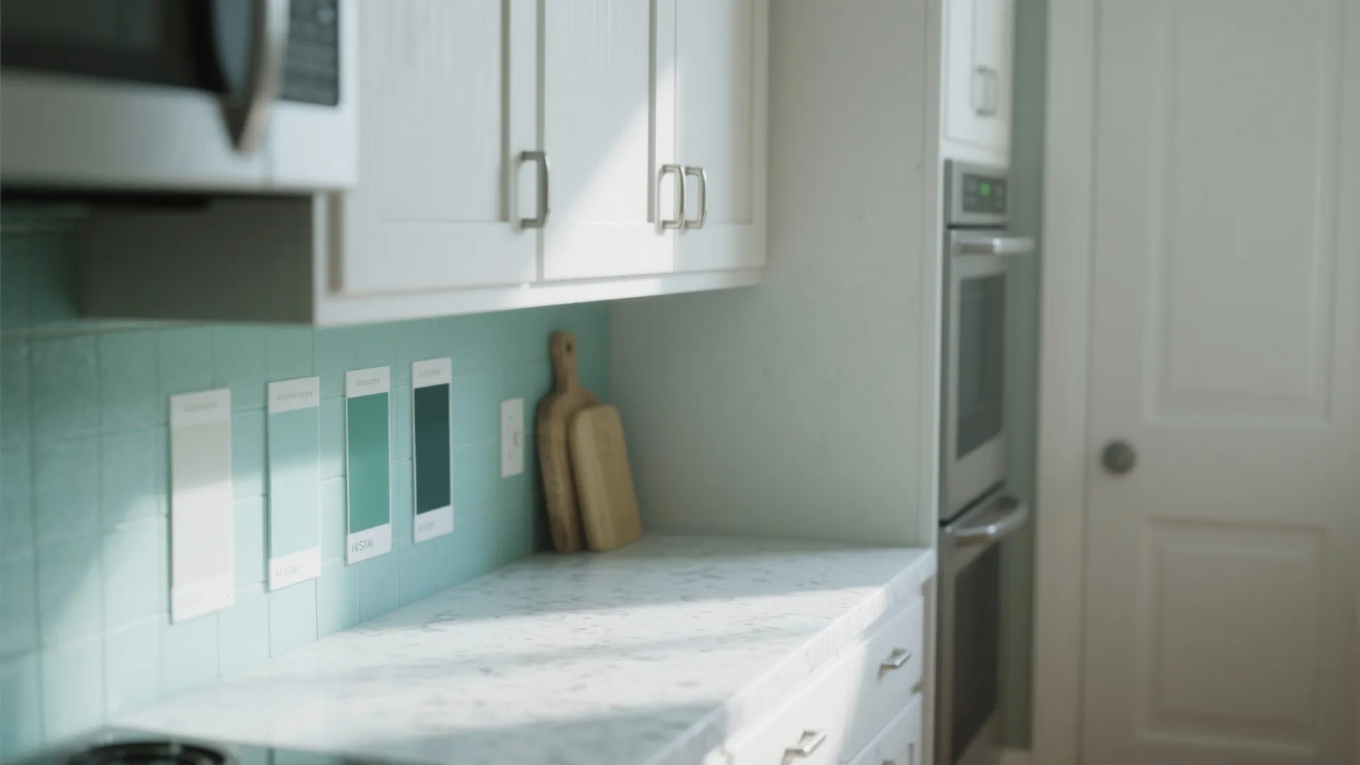 4. Soft White with Green or Blue Undertones for Subtle Character