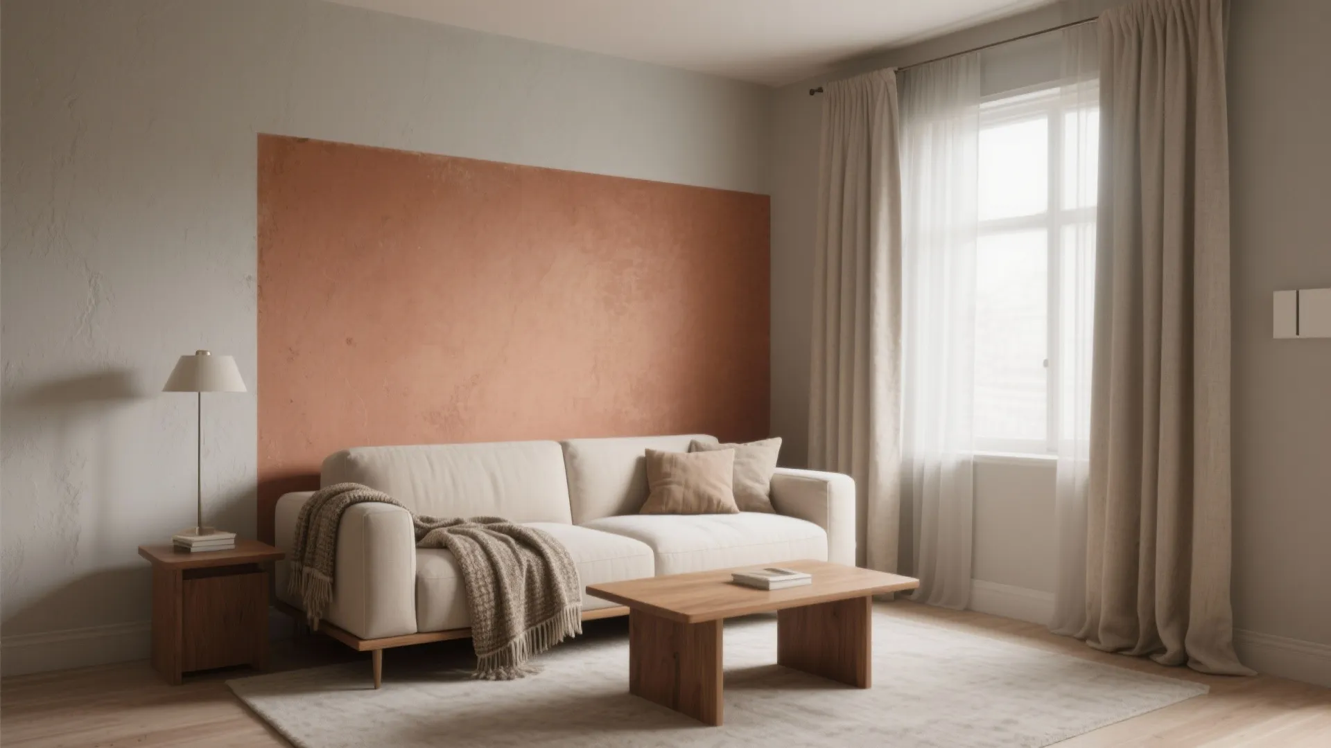 1. Soft Warm Neutrals with a Hint of Clay