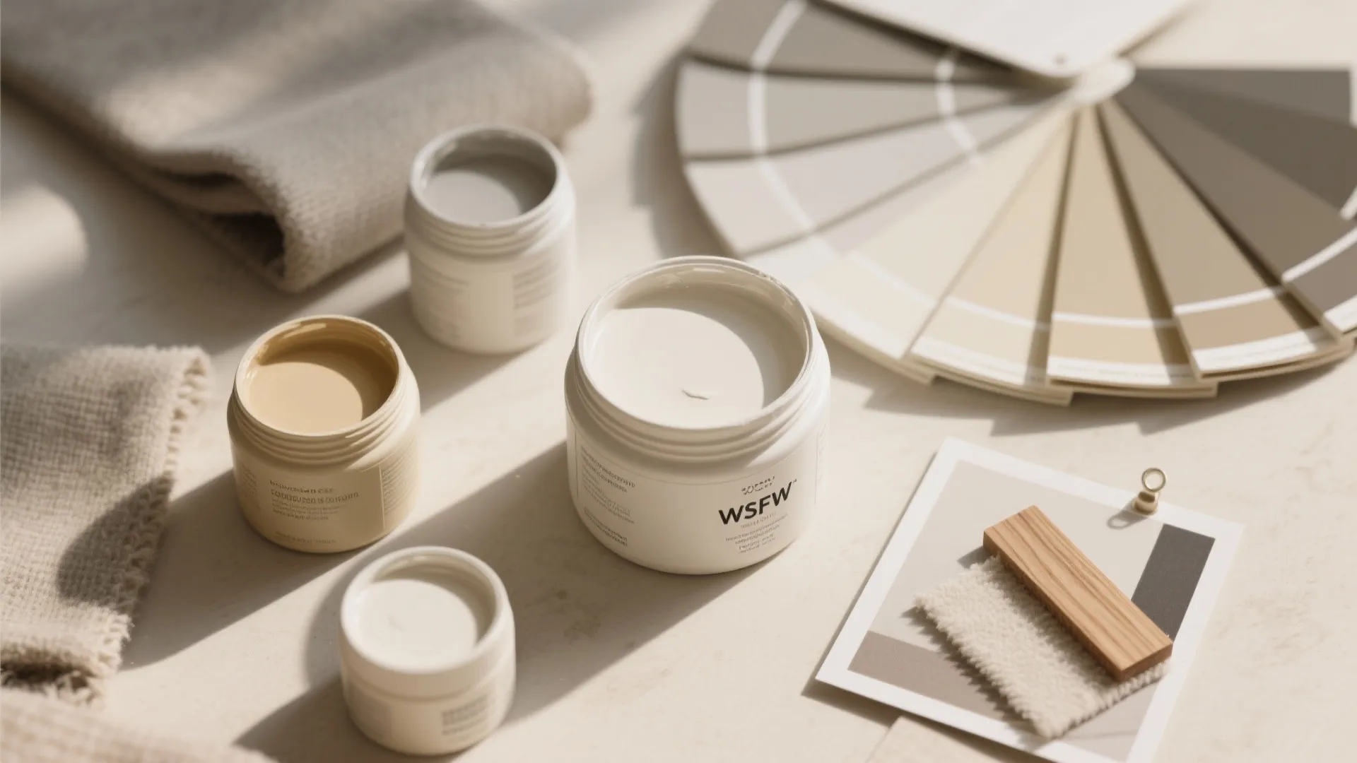 1. Soft Warm Neutrals: Cream, Warm White, and Greige