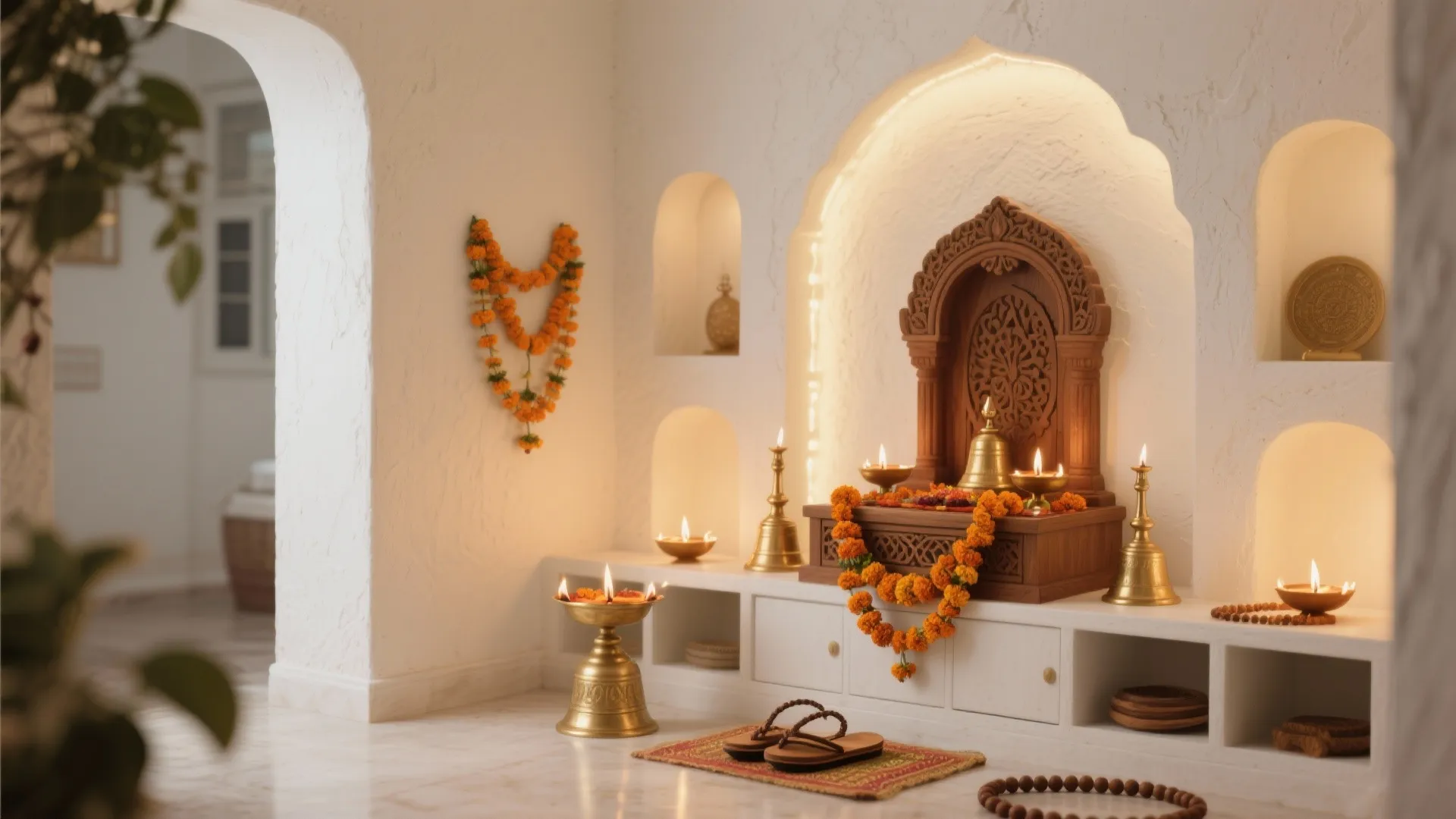 Soft Whites with Warm Undertones