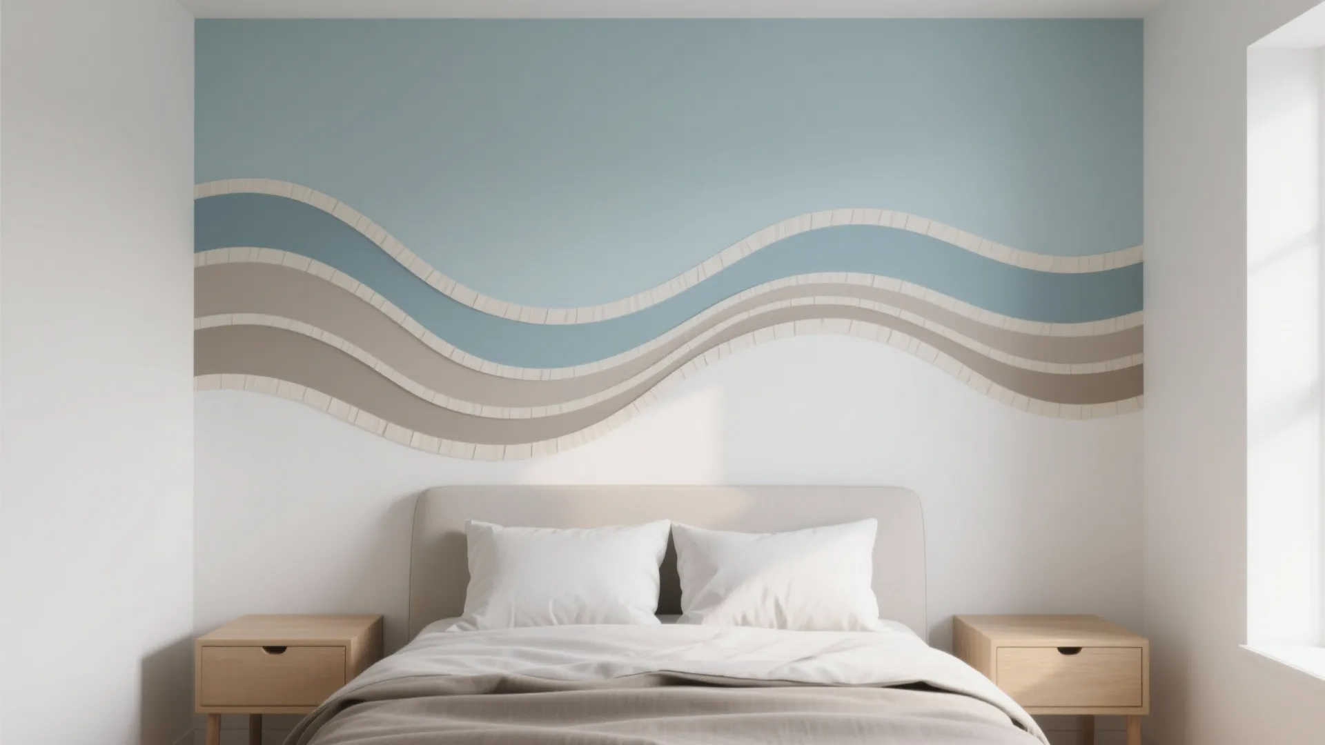 Soft Waves or Scallops for a Restful Rhythm