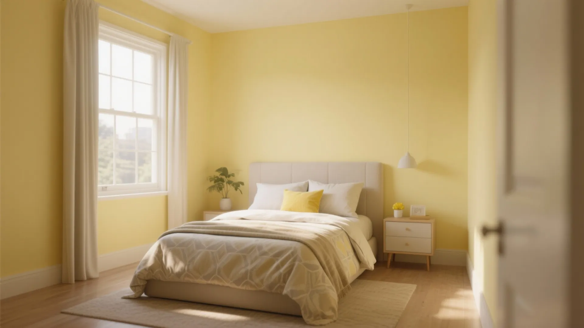 4. Sunlit Lemon and Soft Yellows