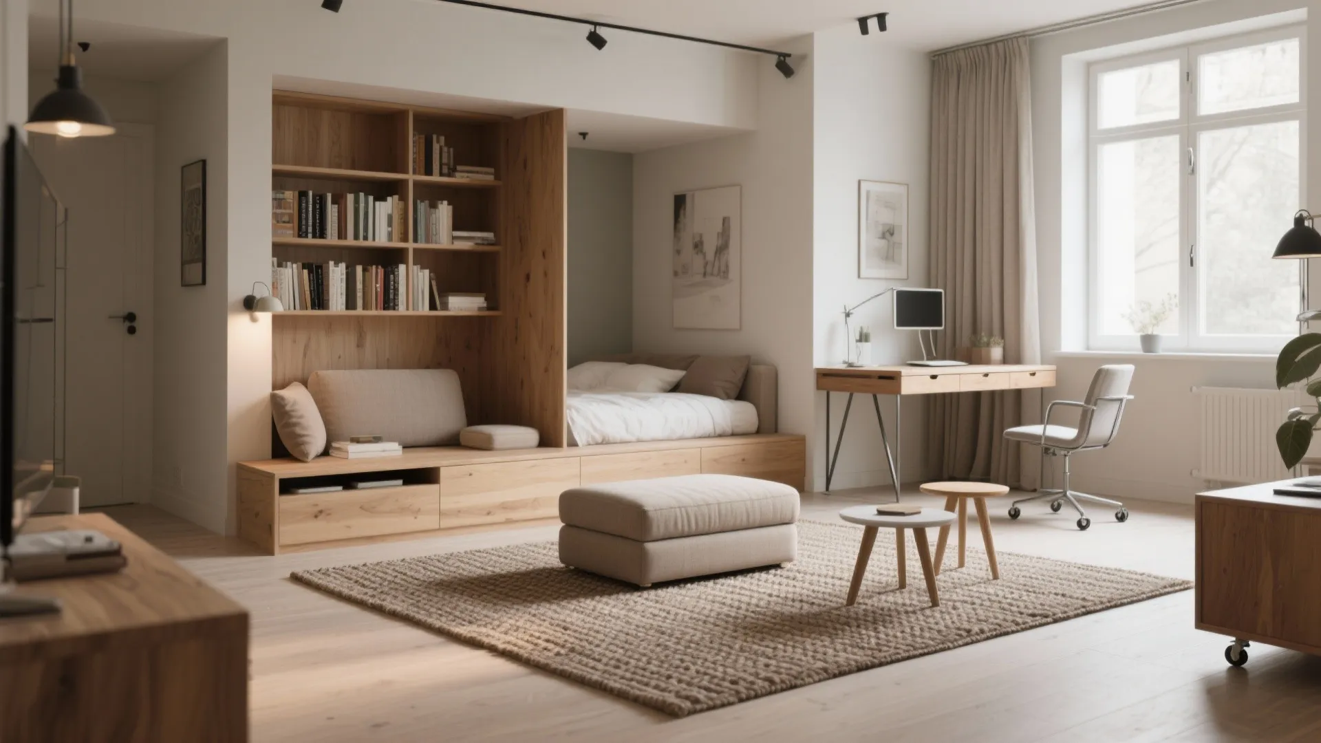 Multifunctional Furniture and Soft Zoning