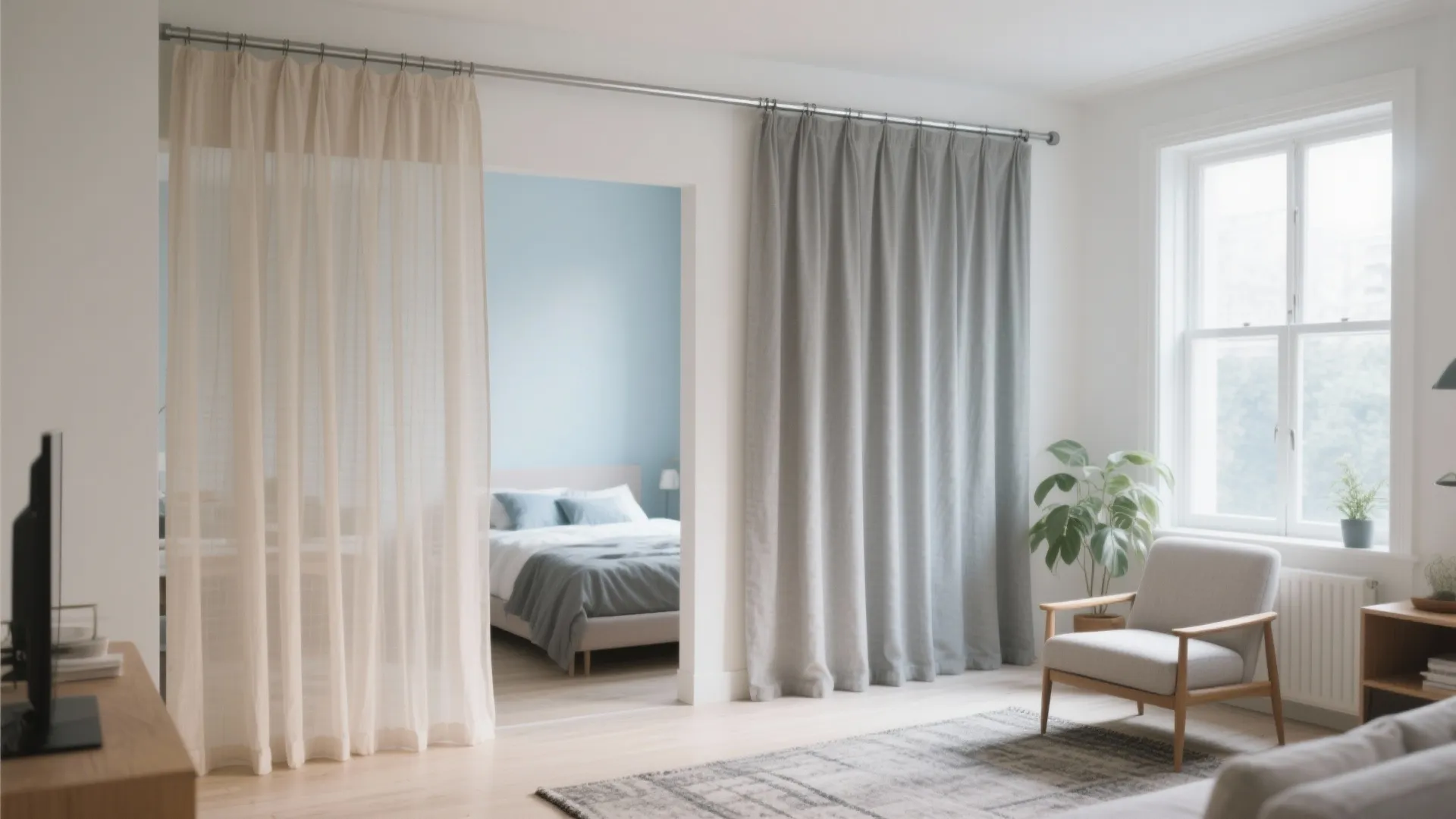 DIY Room Divider Curtains: Creative Ideas for Small Spaces: Fast-Track Guide to Building Functional and Stylish Dividers in 1 Minute