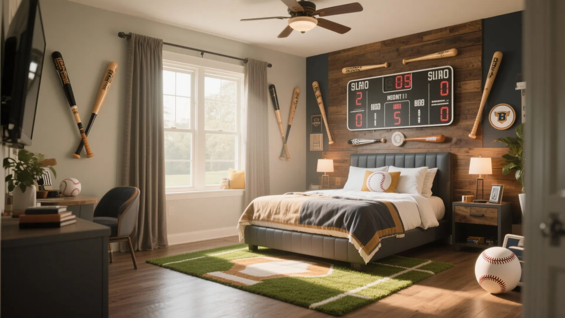 Creative Softball Room Decor Ideas