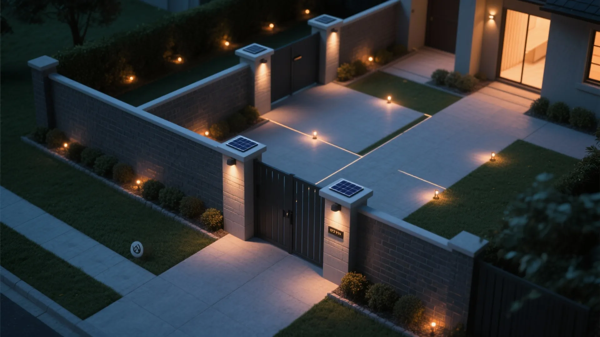 Solar-integrated caps and smart controls