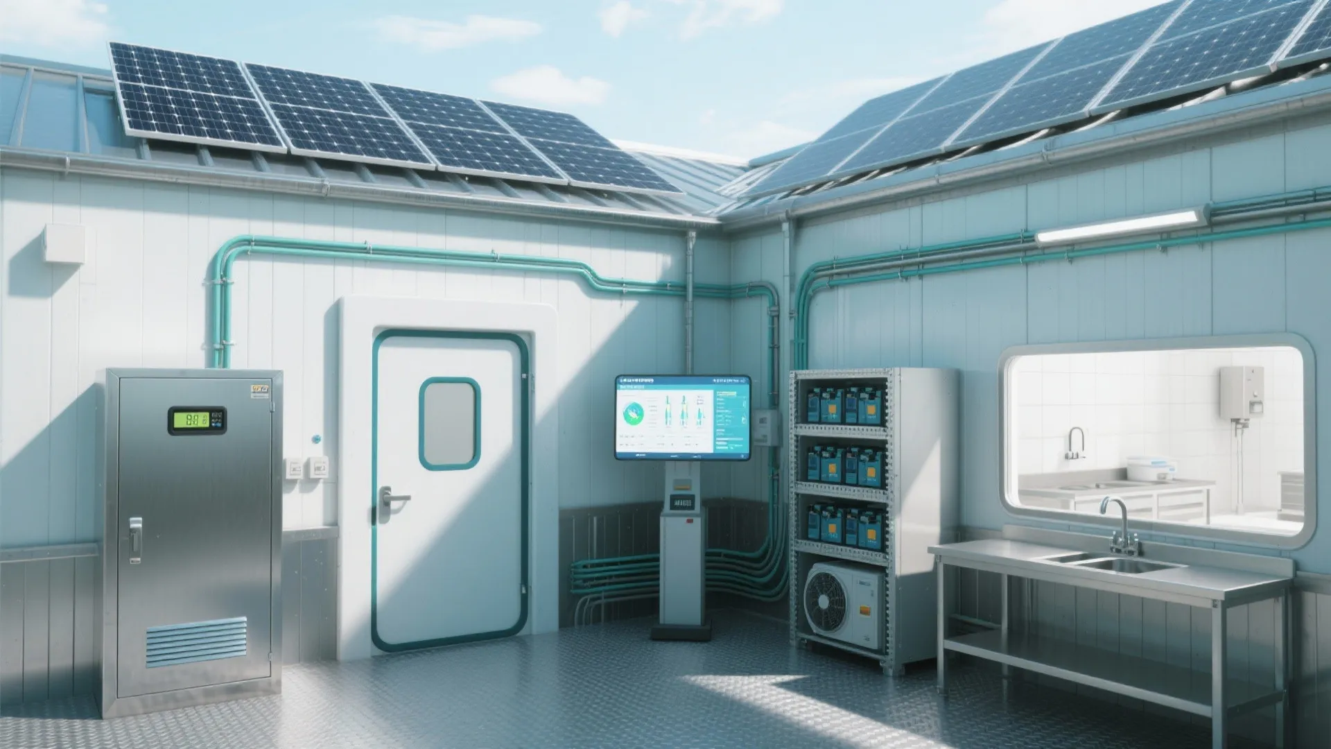 Solar Powered Cold Room: Sustainable Refrigeration for Modern Spaces: Fast-Track Guide to Creating an Energy-Efficient Cold Room