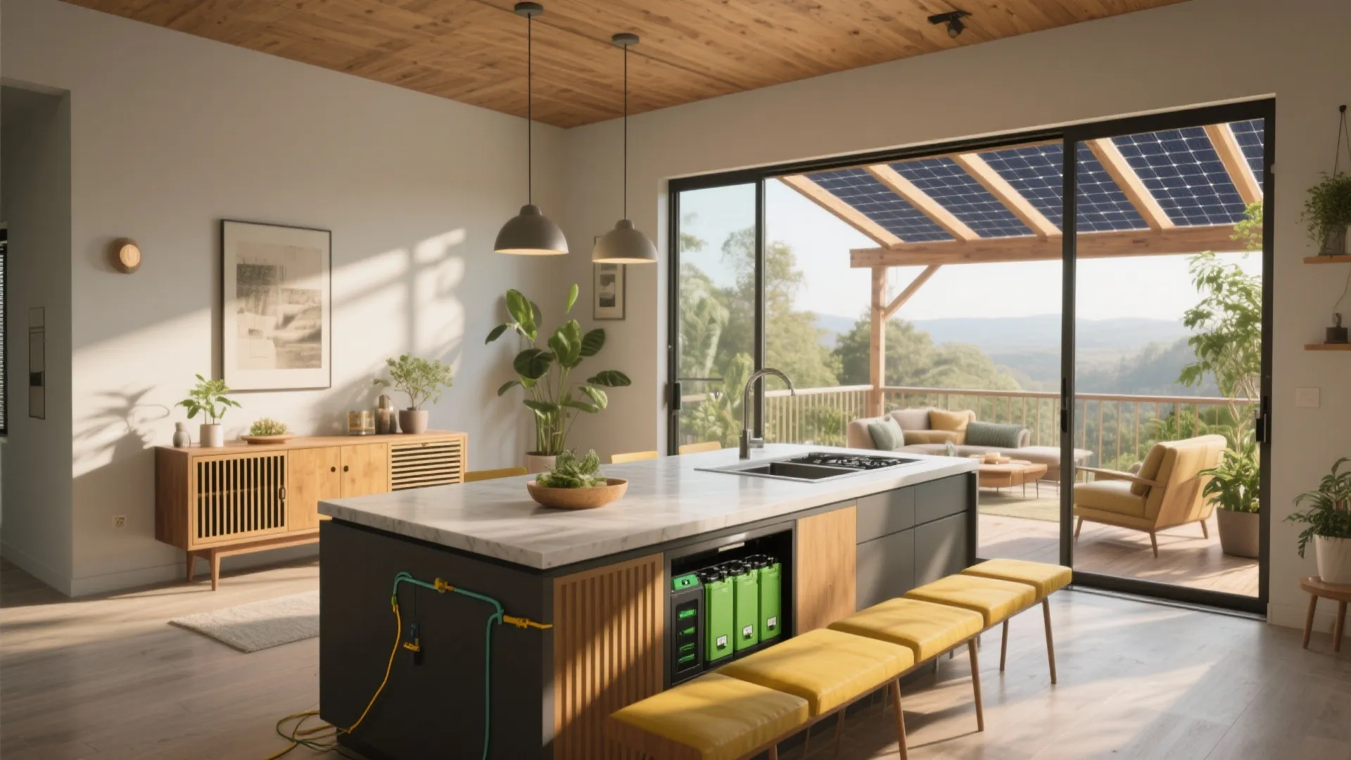 DIY Solar Home: 5 Practical Inspirations: Small-space solar ideas that blend power, storage, and good design