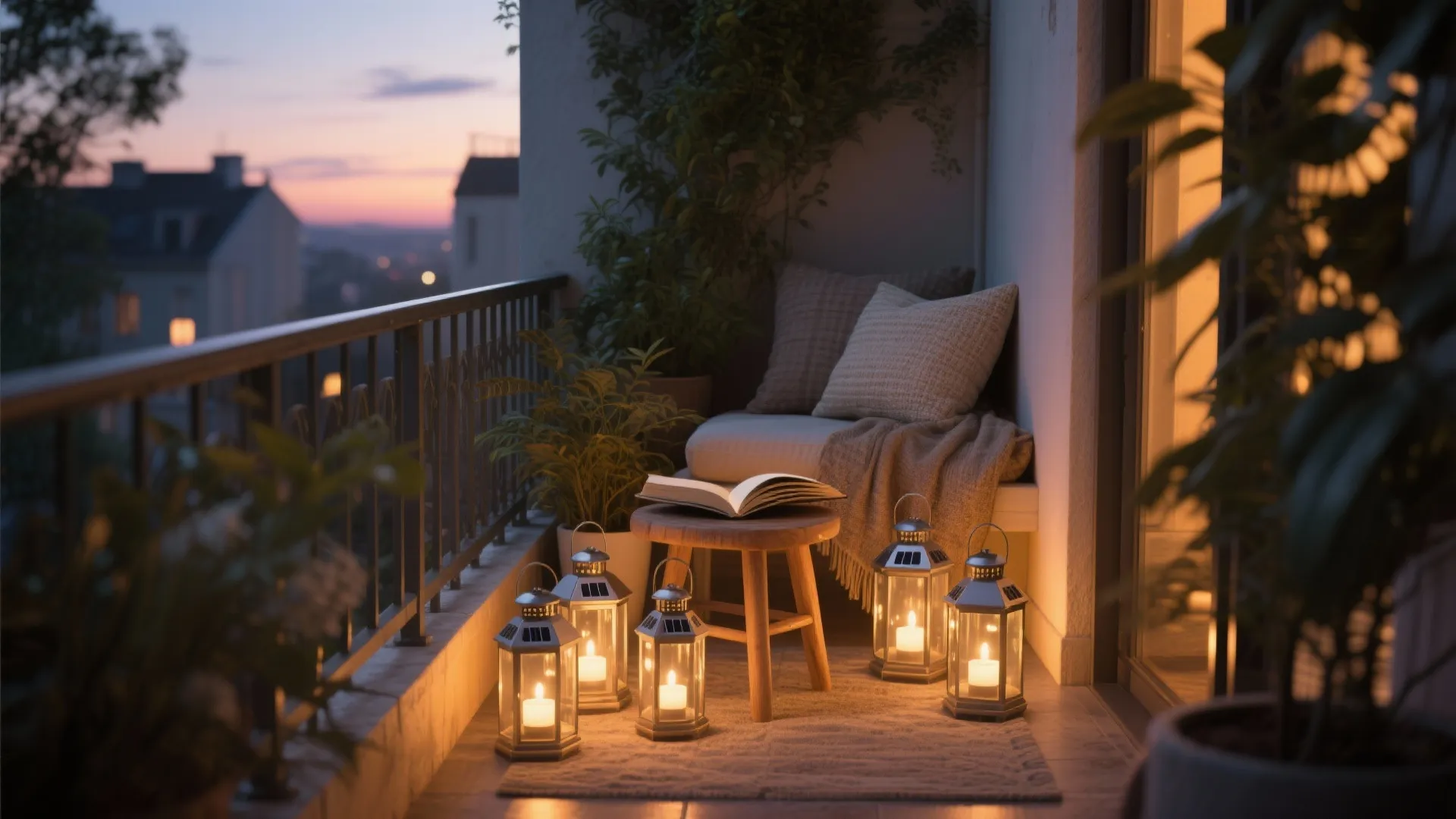 2. Solar-Powered Lanterns for Mood Corners