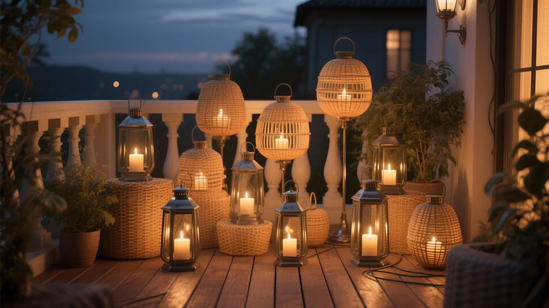 Solar Lanterns and Candle-Look LEDs