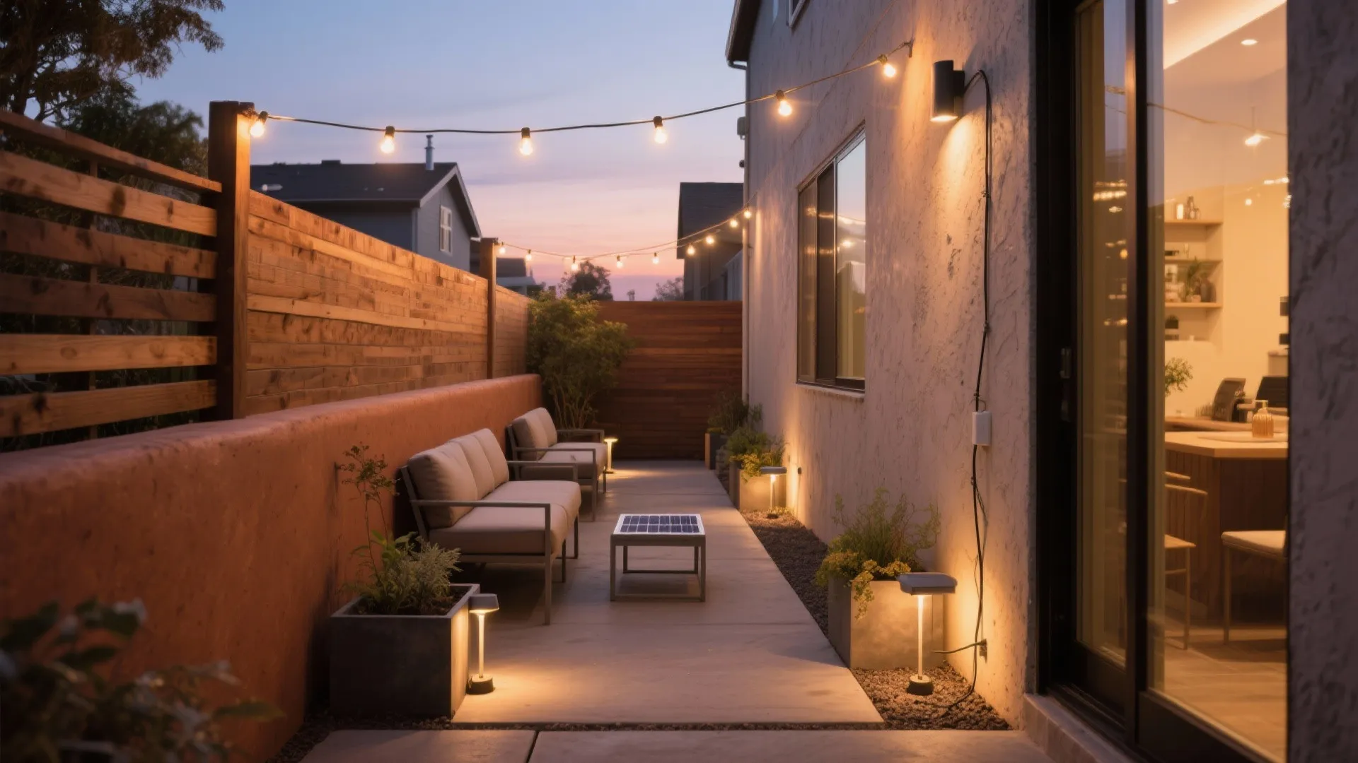 Layered Lighting With Solar Glow