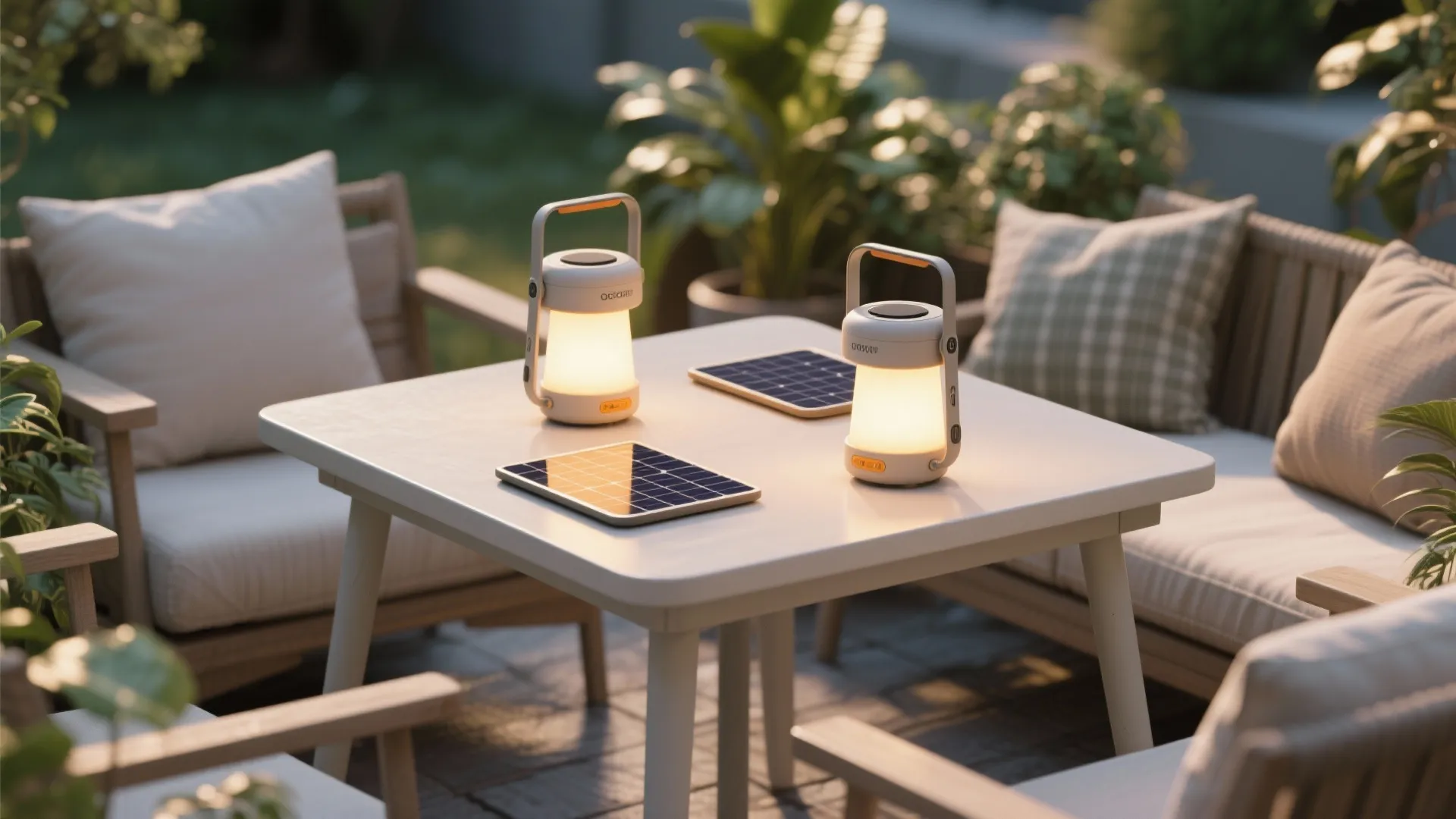 3. Portable Solar Table Lamps