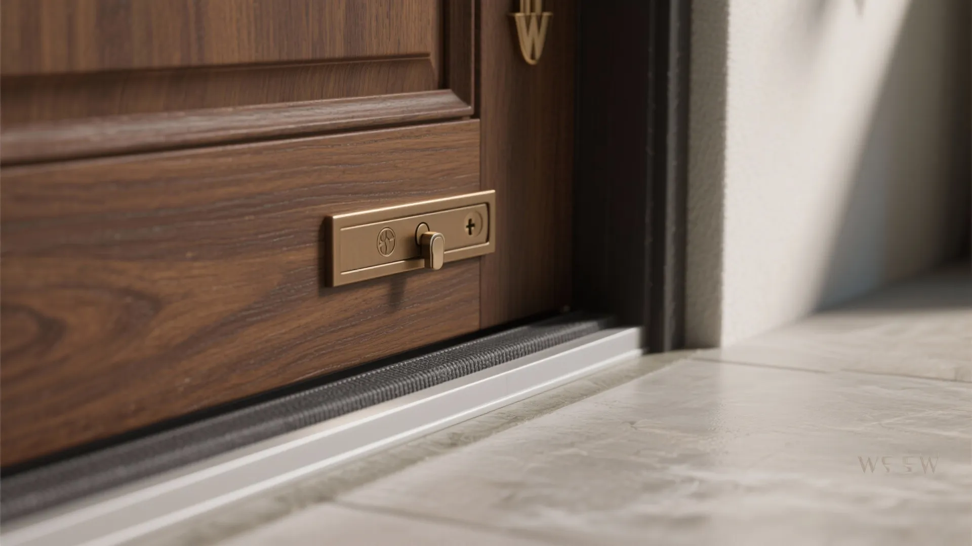 3) Solid-core wood + acoustic seals: quiet, secure, calm