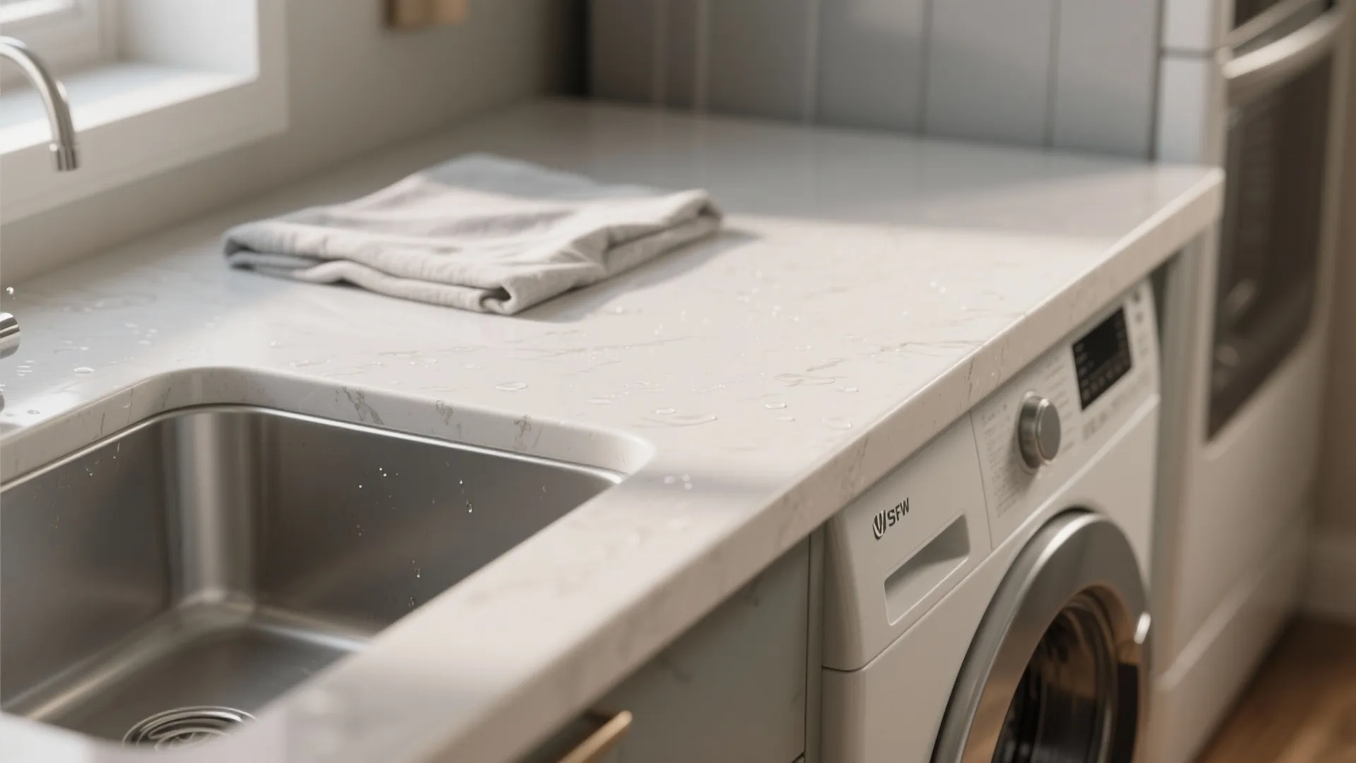 1. Solid Surface for Seamless Utility