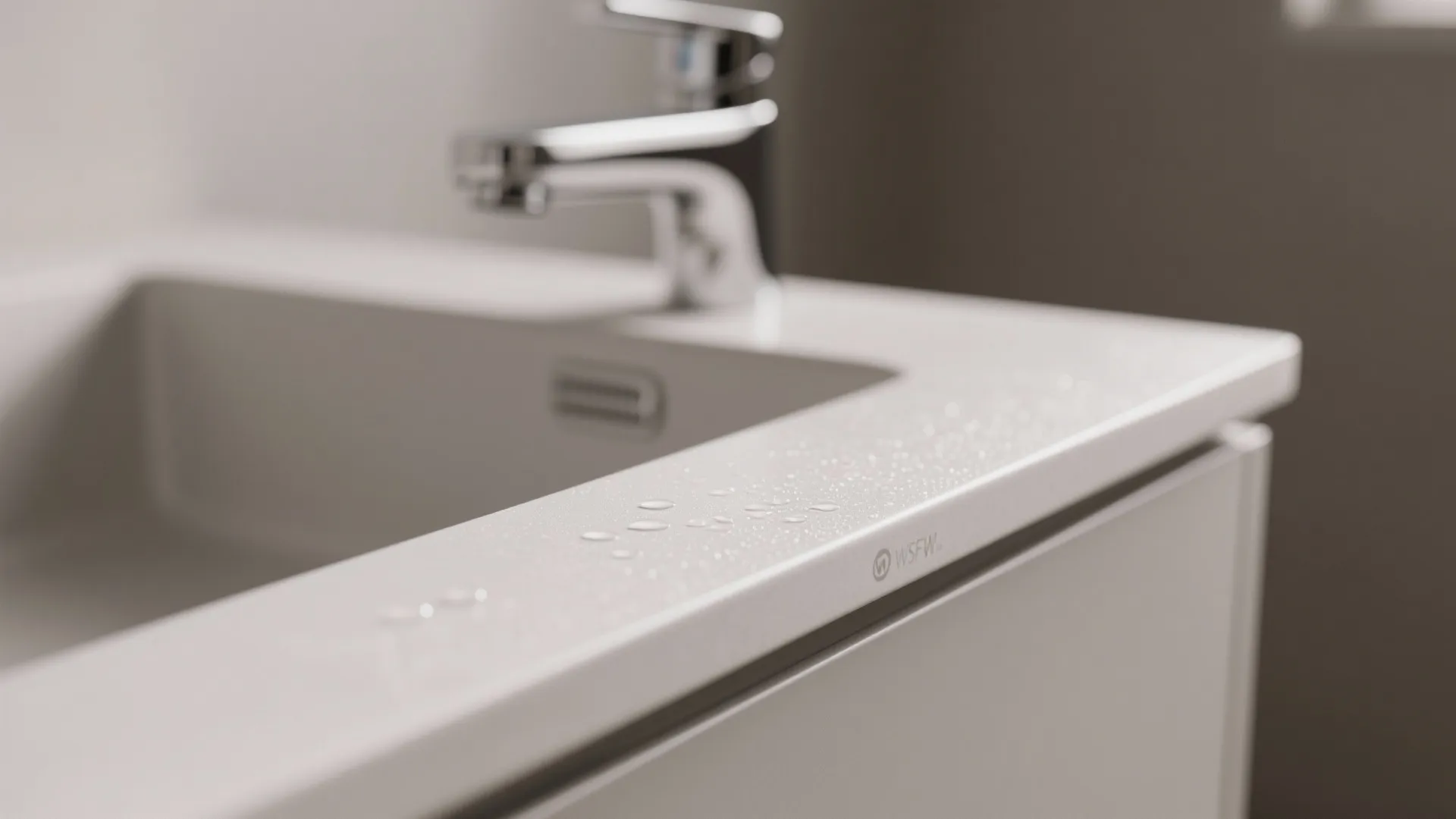 Integrated Sink and Countertop (Seamless Solid Surface)