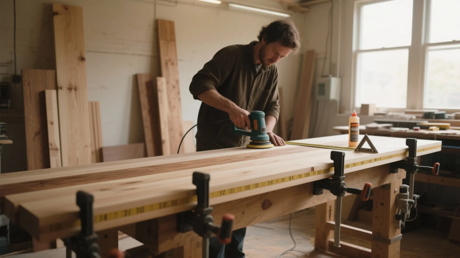 Wooden Table Top DIY: Step-by-Step Guide for Beginners: Fast-Track Guide to Building a Wooden Table Top from Scratch