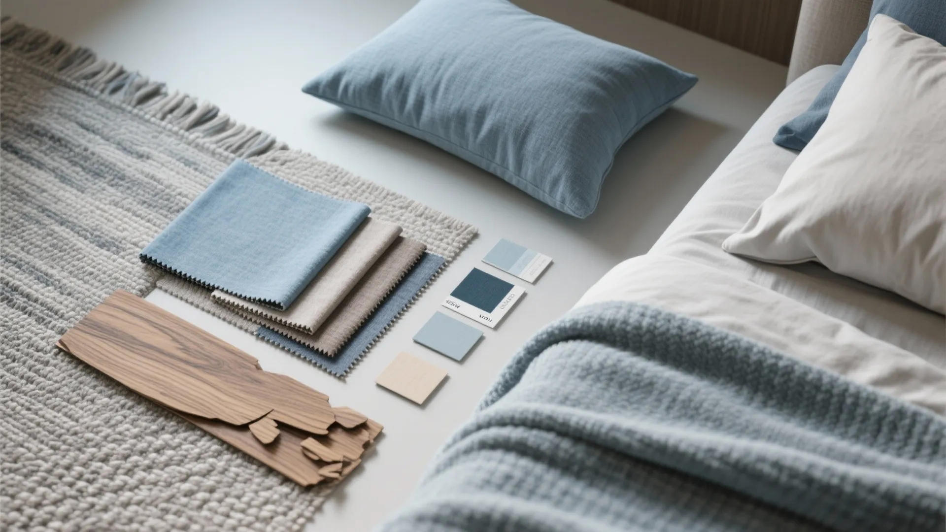 5. Choose a soothing palette and tactile layers