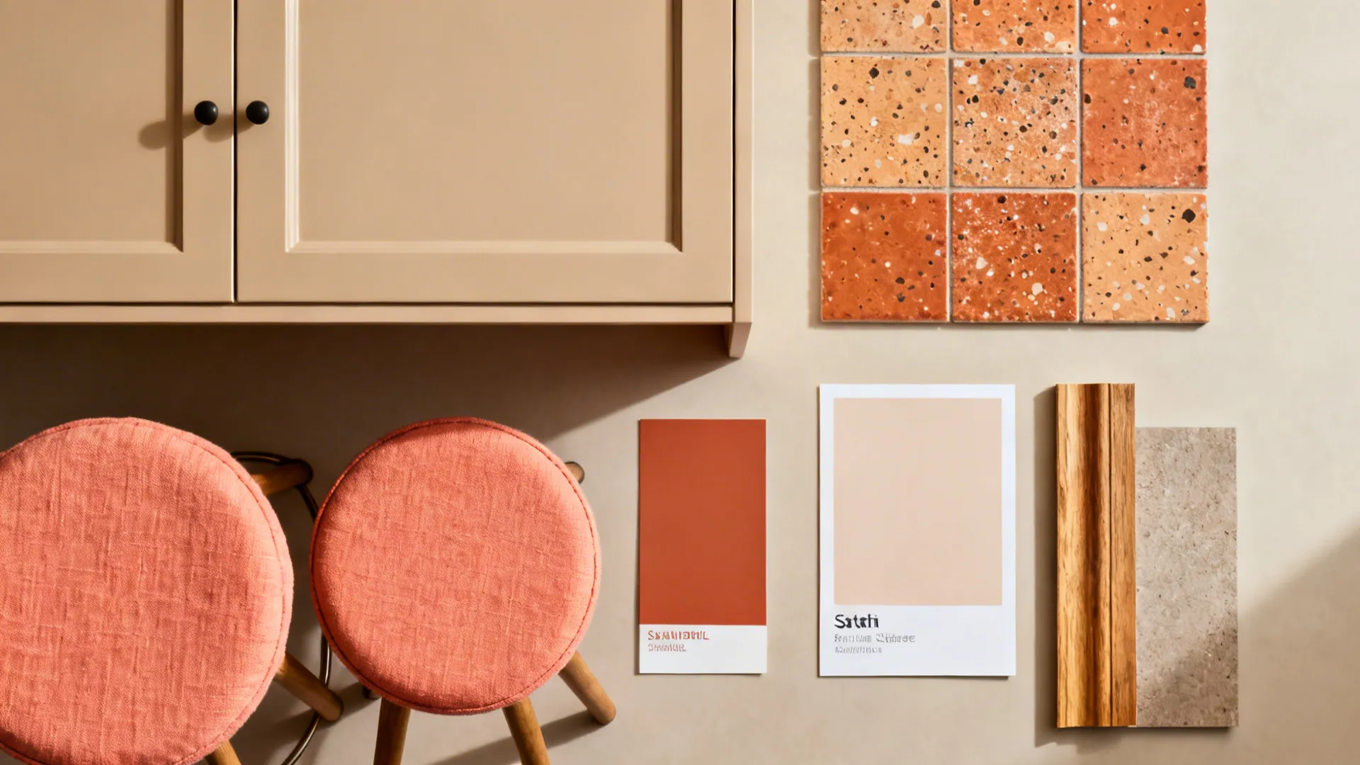 Terracotta and Soft Coral Accents for the South