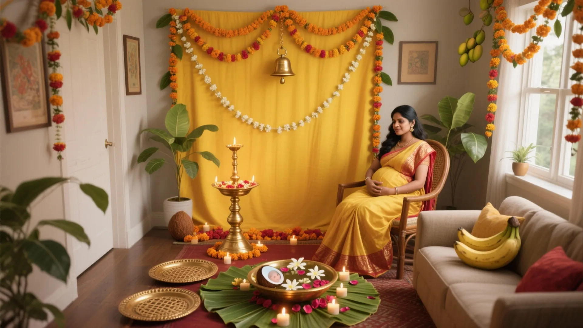 5 South Indian Baby Shower Decorations That Shine: Personal, tradition-rich ideas you can pull off beautifully in small spaces
