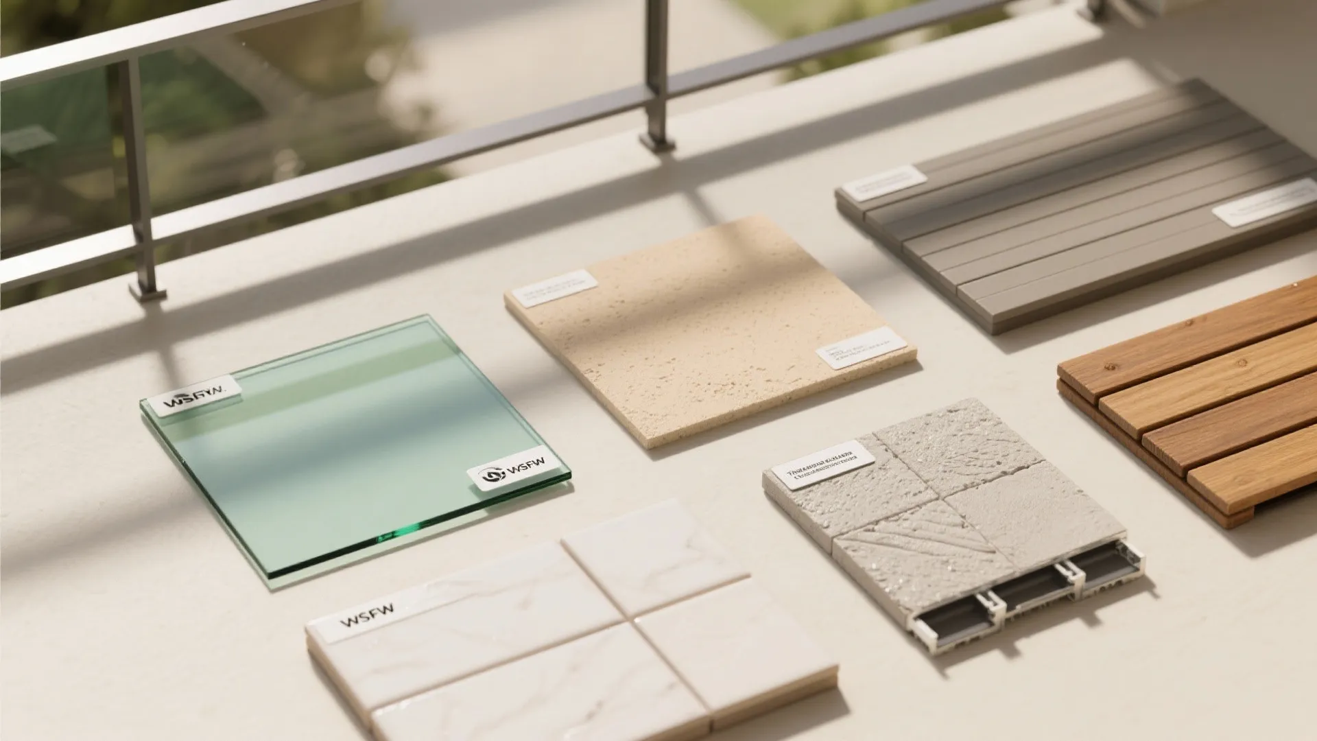 South-facing stacked balconies for all-day light