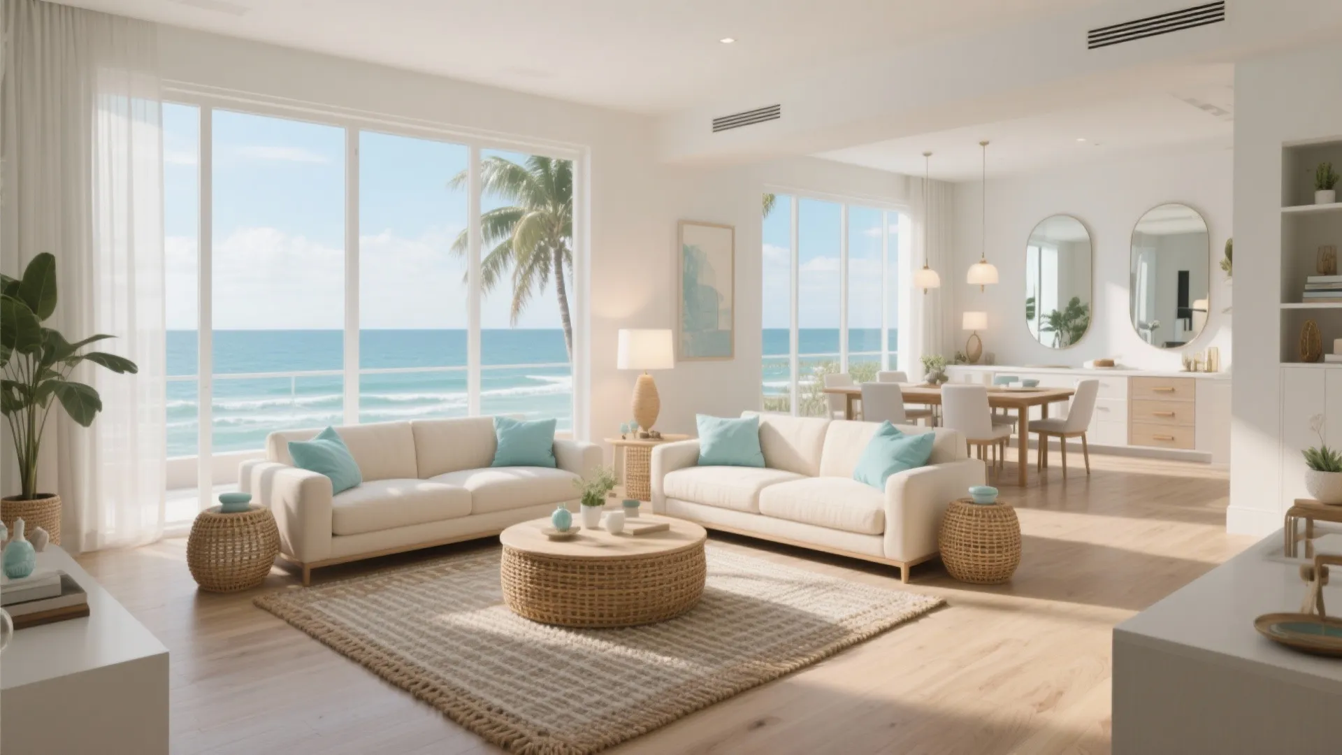 South Beach 2-Bedroom Ideas: Creative 2-bedroom suite design inspirations for South Beach Miami