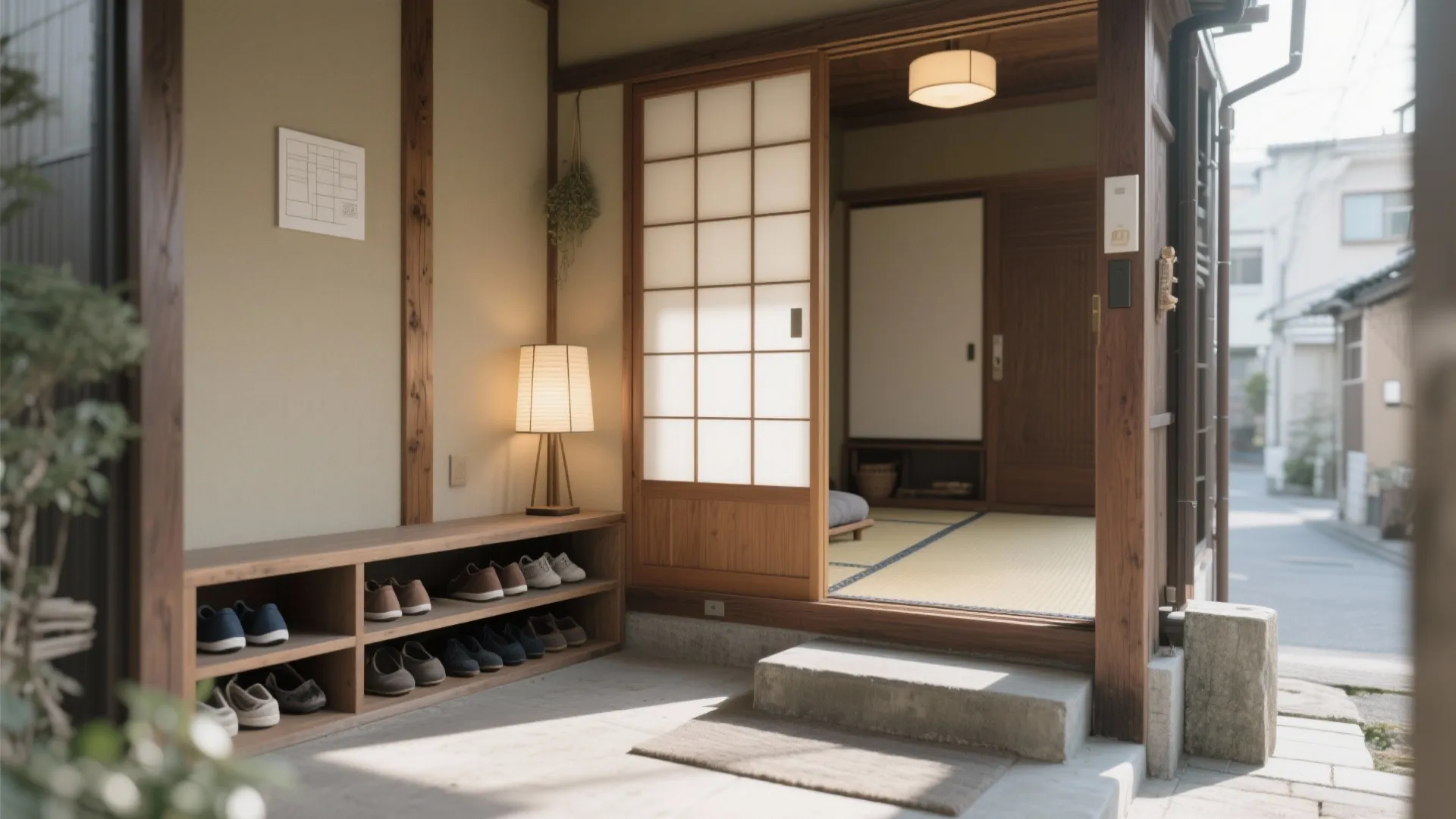 Tips 4: 南玄関の“迎え方”で外と内の秩序をつくる（日式风格・东京）