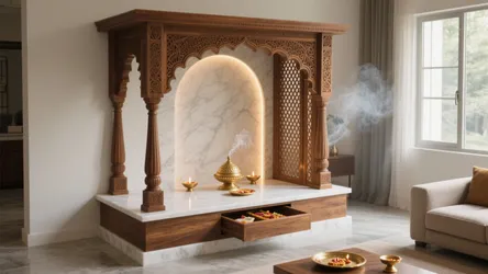 5 Pooja Room Designs for South Indian Homes