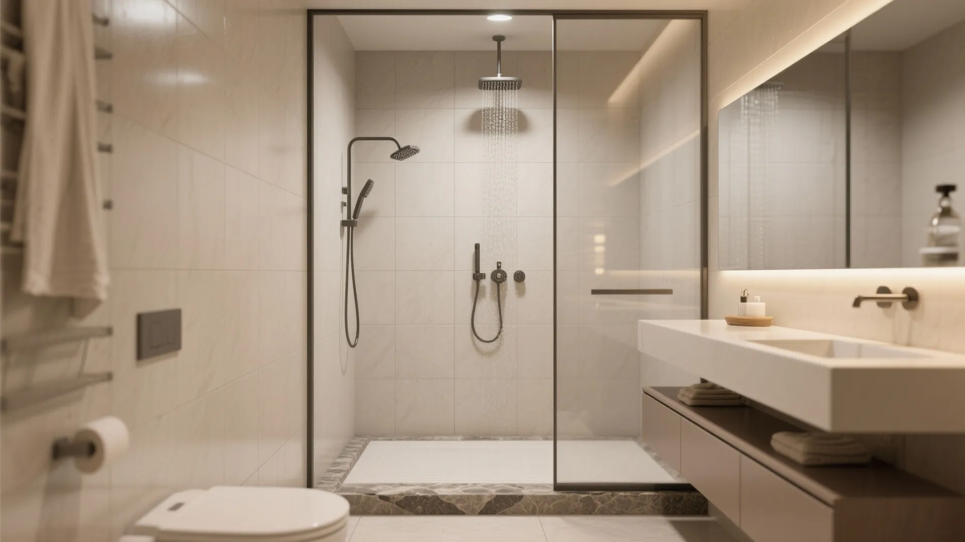 4) Spa-Like Bathrooms in a Small Footprint