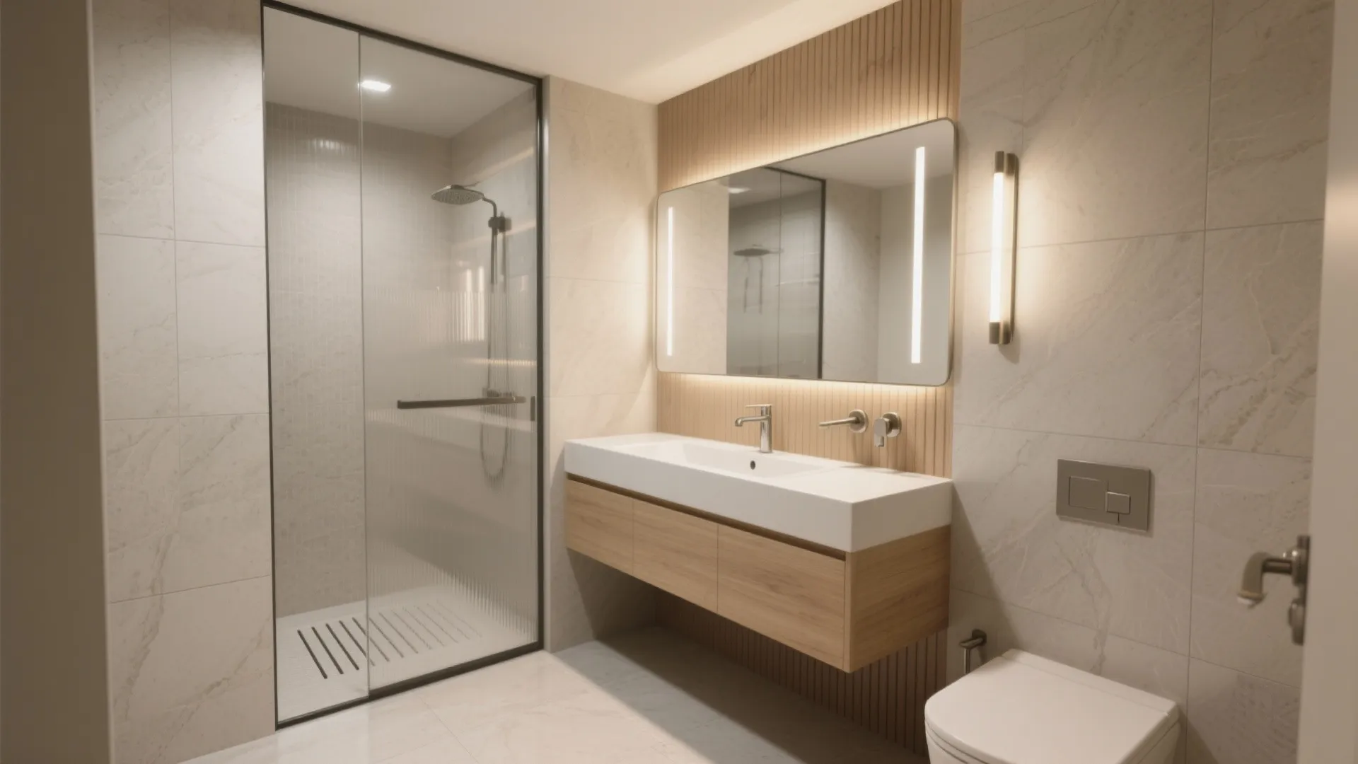 5 Kajaria Bathroom Designs for Small Spaces: Personal, expert-backed ideas to make compact baths feel bigger, calmer, and more functional—using Kajaria bathroom tiles and smart layout choices.
