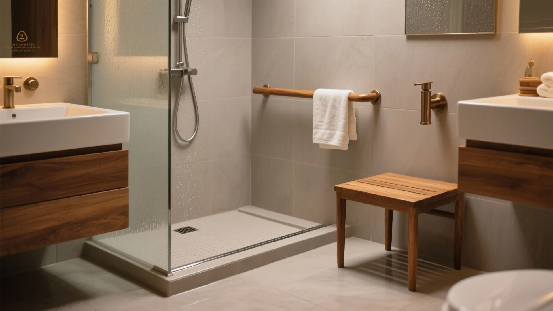 Spa-Calm, Barrier-Free Ensuite Bathrooms