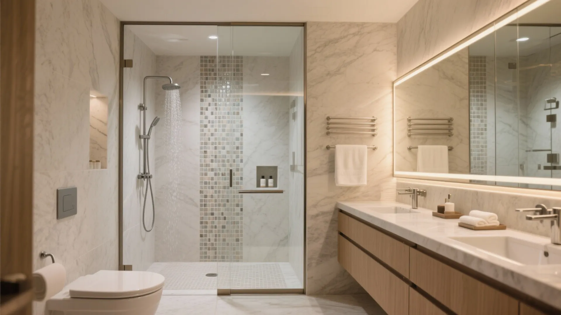 Spa-Grade Bathrooms and Tactile Luxury
