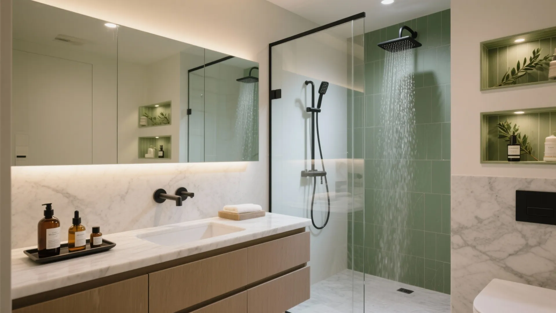 Spa-Like Bathrooms with Smarter Storage