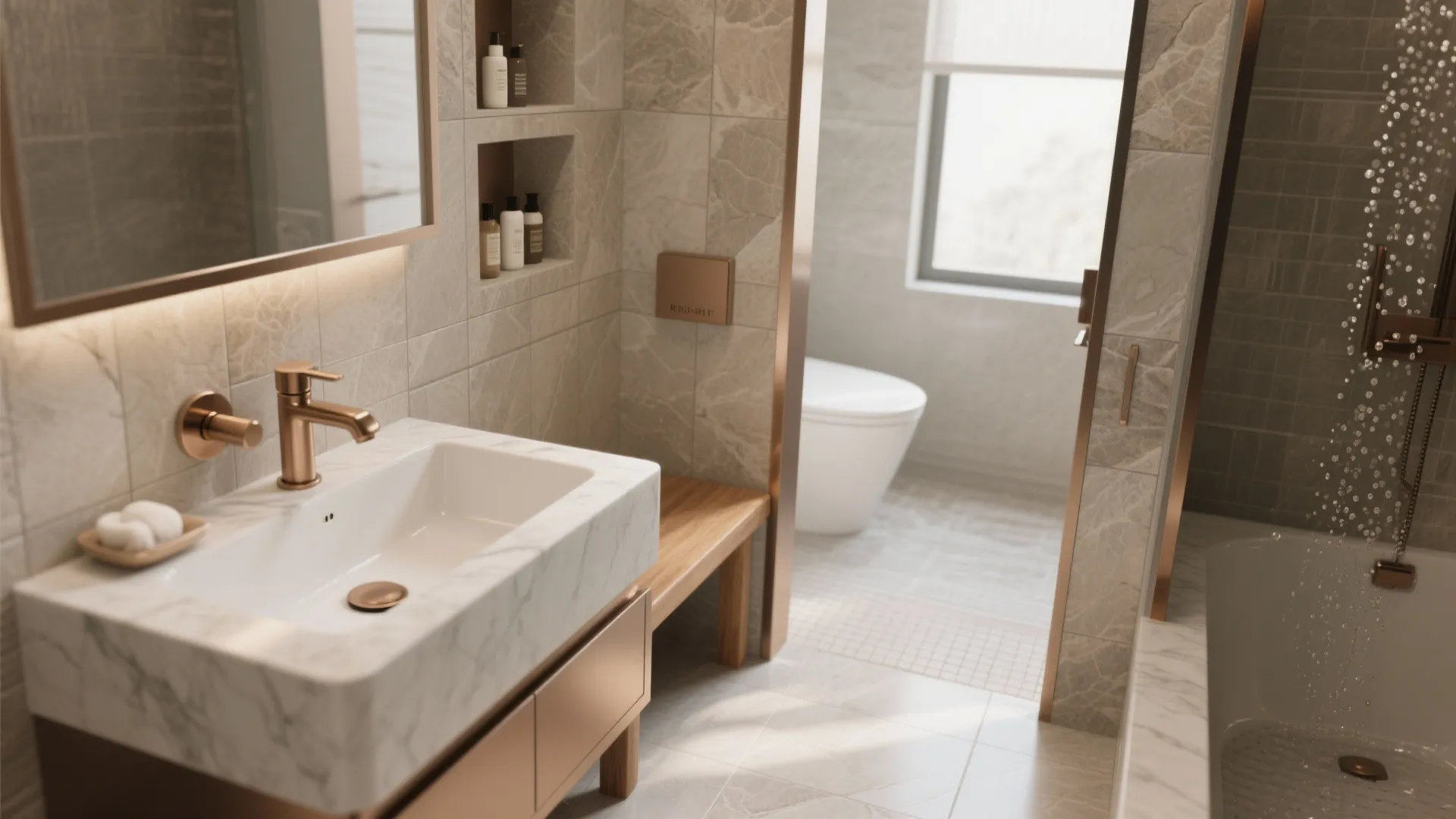 Ensuite suites and spa-level bathrooms: airflow, water, and wellness