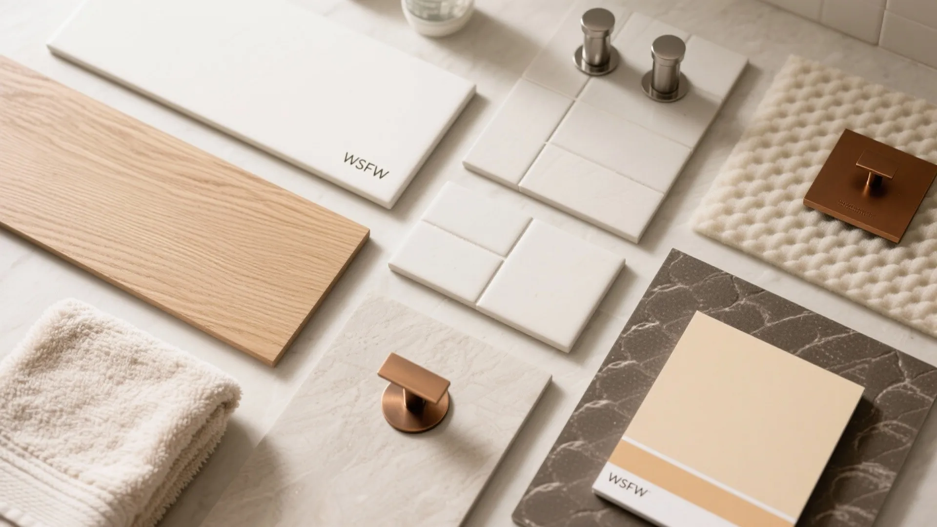 5) Materials that Soothe: Warm Woods, Matte Porcelain, and Sound Control