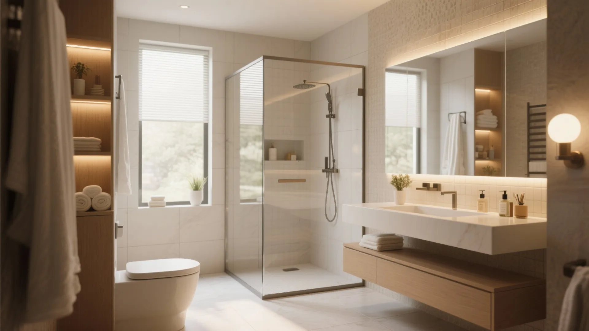 10 Creative 9x9 Bathroom Ideas: Maximizing Style and Function in a 9x9 Bathroom