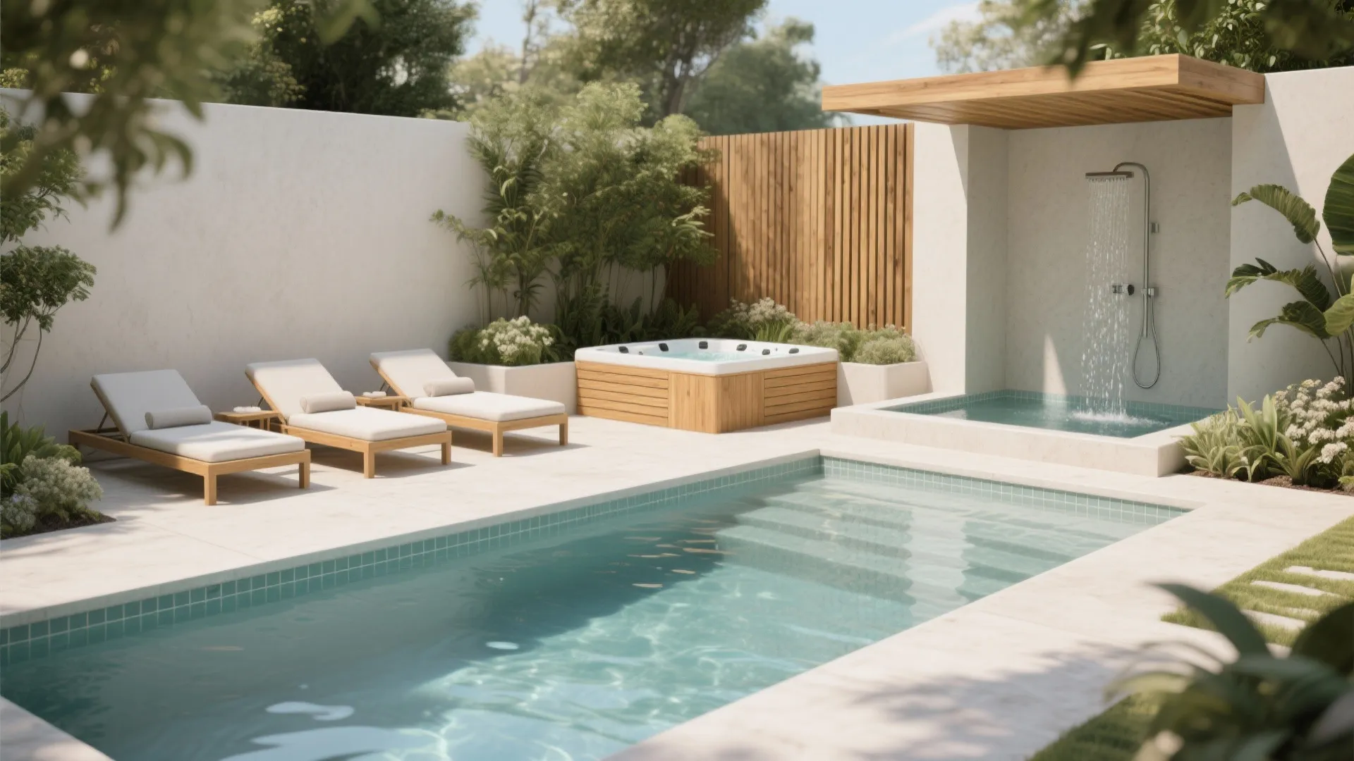 Spa-level wellness: from sun shelf to cold plunge