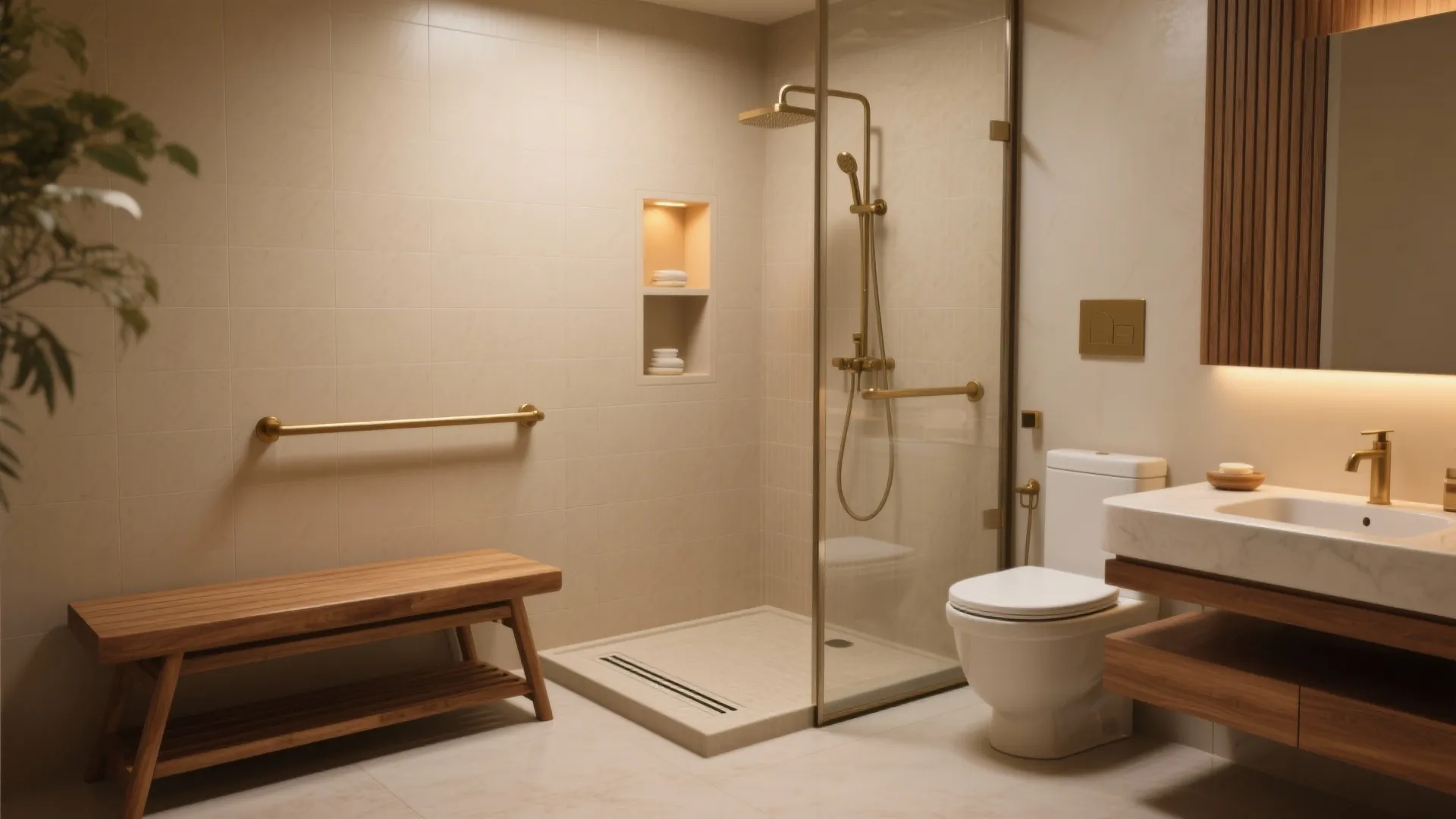 Spa-Calm, Slip-Safe Bathrooms