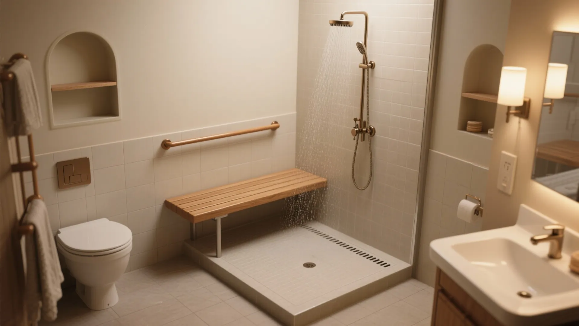 Spa-safe luxury bathrooms