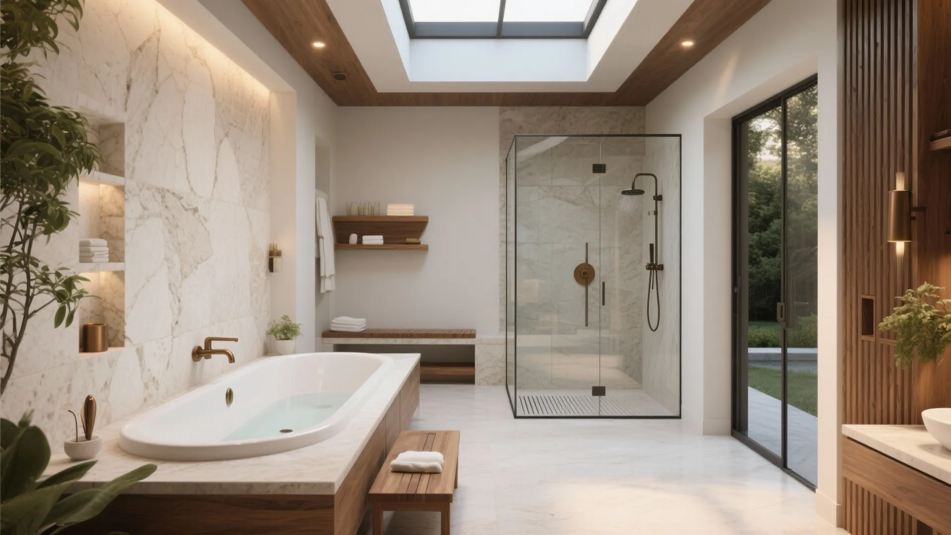 Spa-Caliber Suite and Wellness Nooks