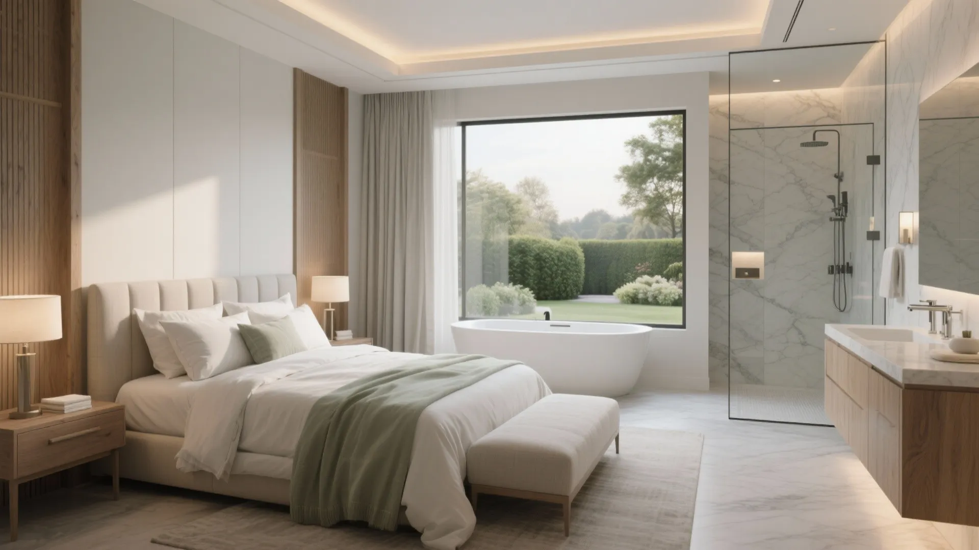 A spa-like primary suite that restores you