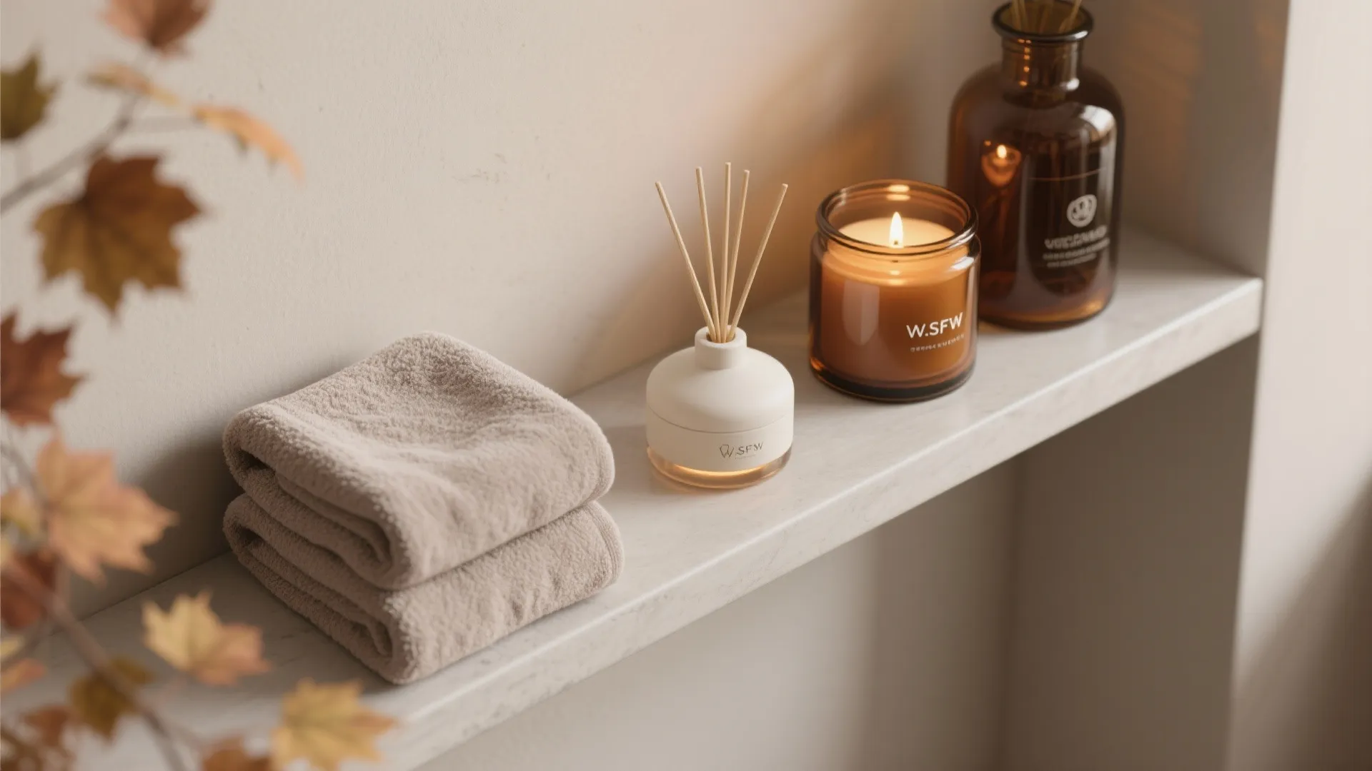5. Spa-Toned Sets with Scented Accents
