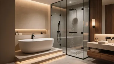 Luxurious Modern Bathroom Design with Spa-Like Atmosphere